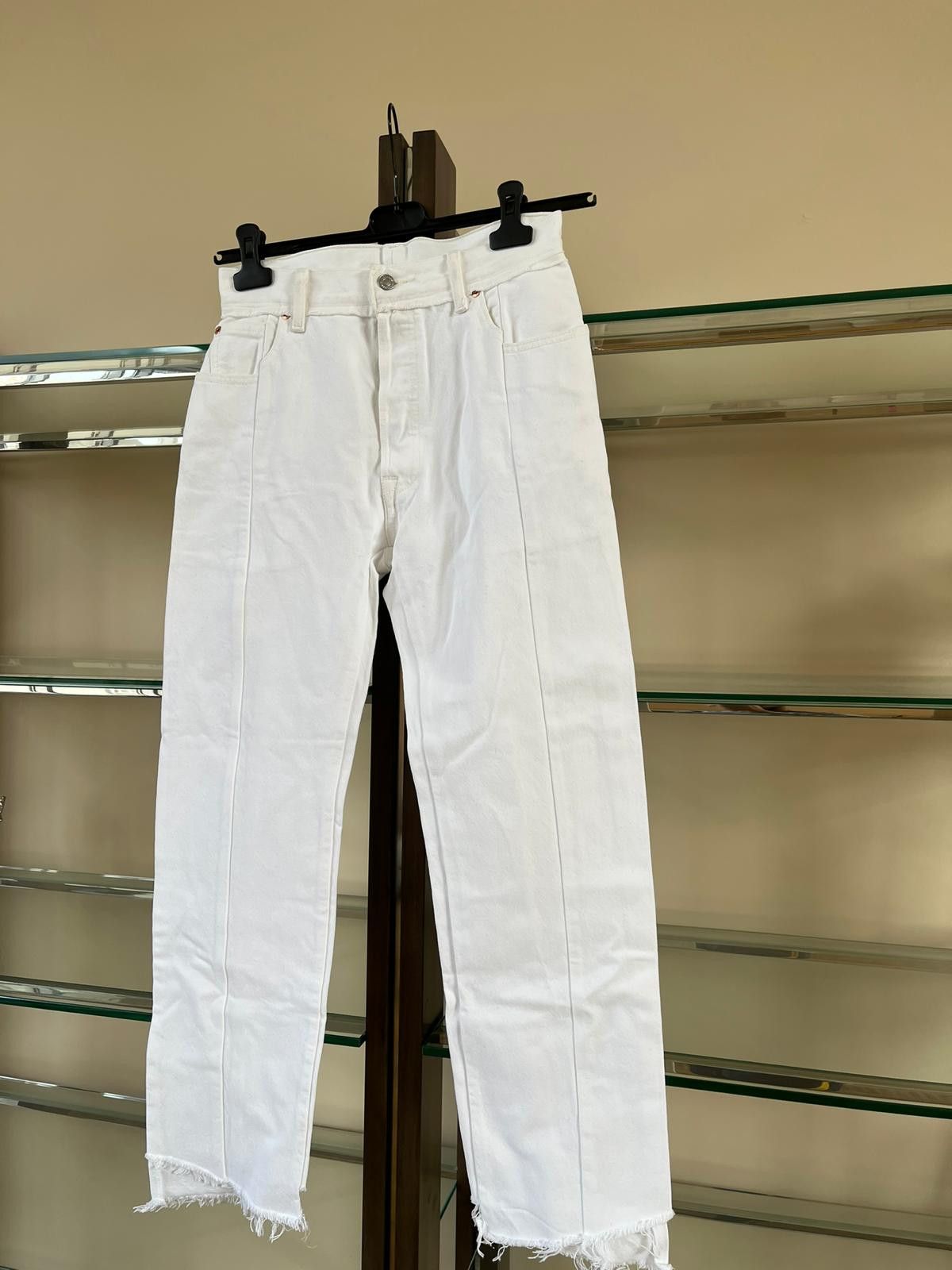 Vetements ETE2018 Pour Femme Denim in White Size US 28 / EU 44 - 4 Thumbnail