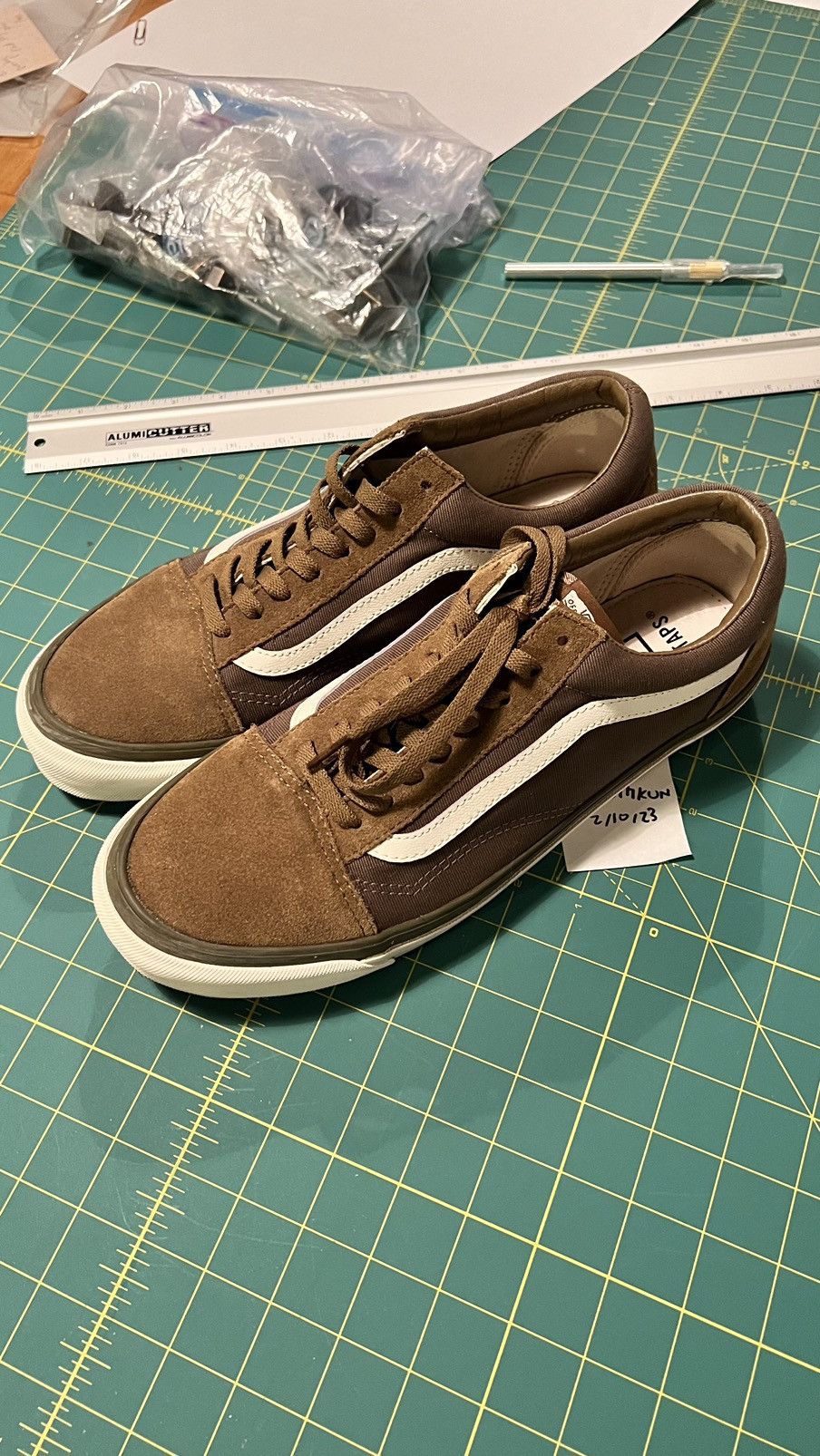 Vans Wtaps Sk 8 Hi Olive | Grailed