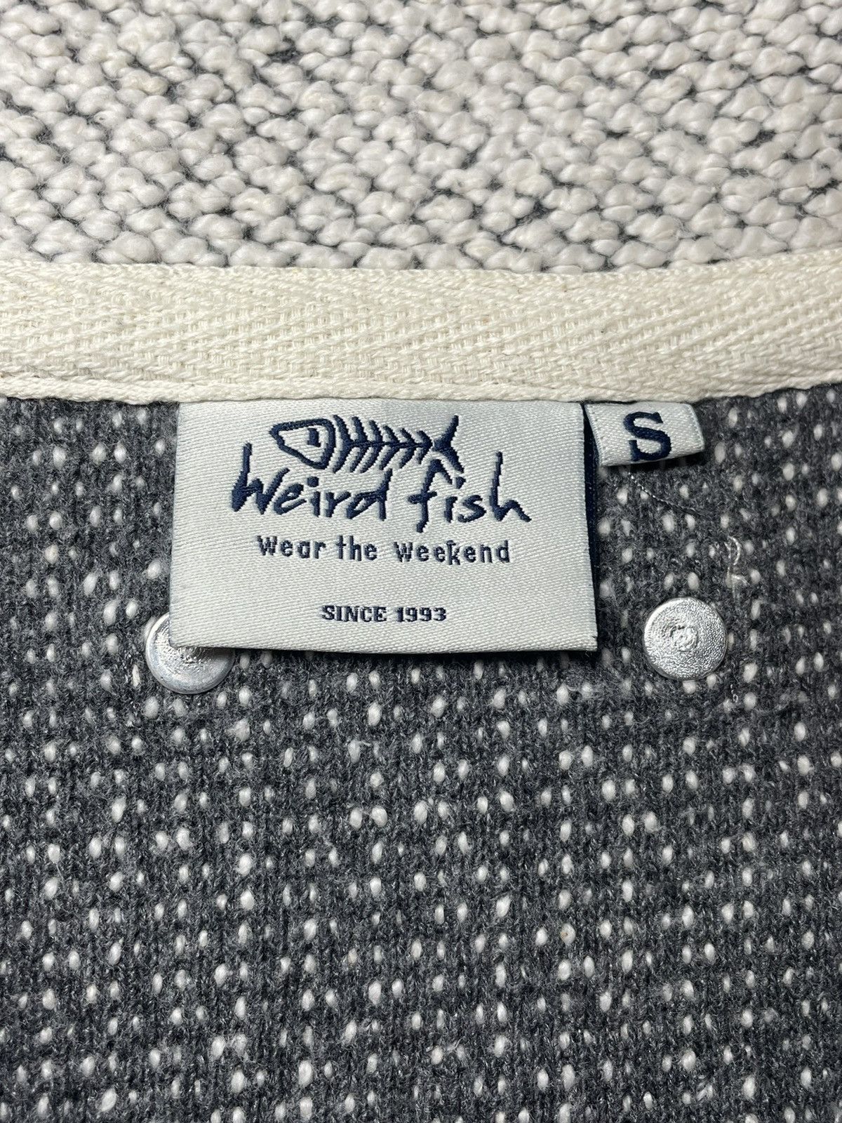 Vintage 💥RARE💥Vintage Weird Fish Sweatshirt Hype Rare Streetwear Size US M / EU 48-50 / 2 - 6 Thumbnail