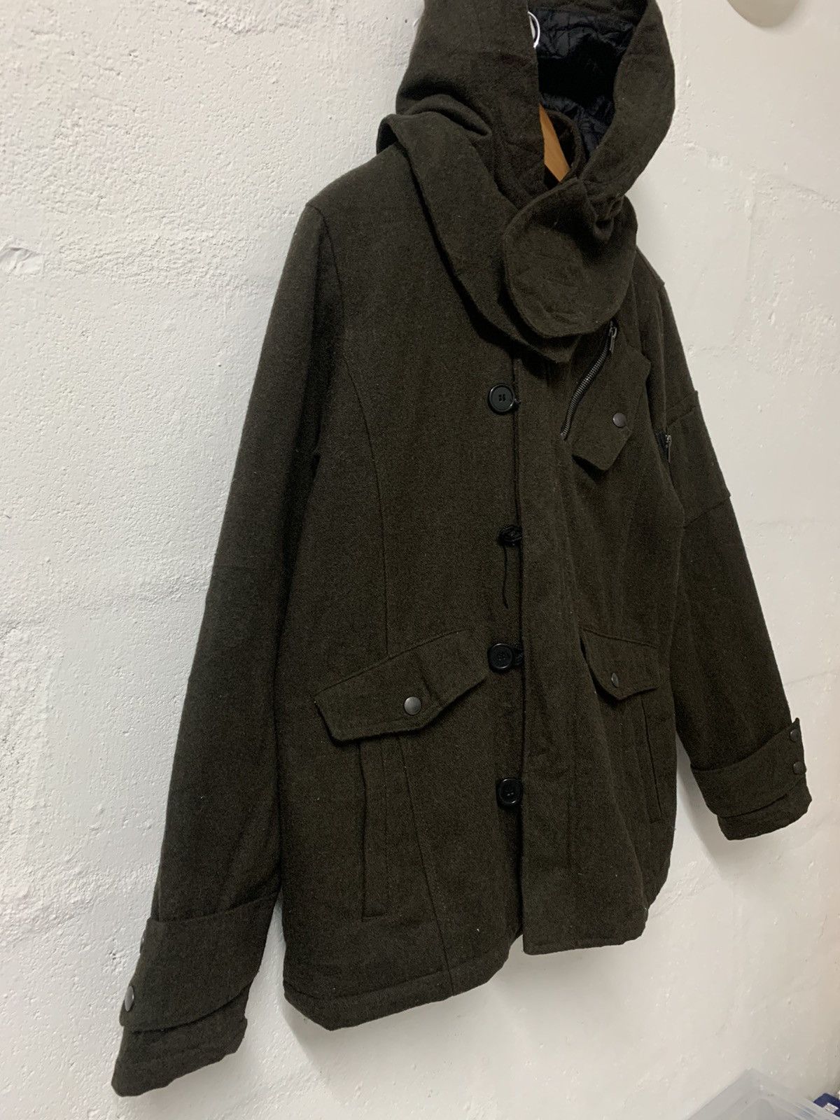 Japanese Brand × Vintage Vintage Incept Hoodie Jacket Wool Size US L / EU 52-54 / 3 - 2 Thumbnail