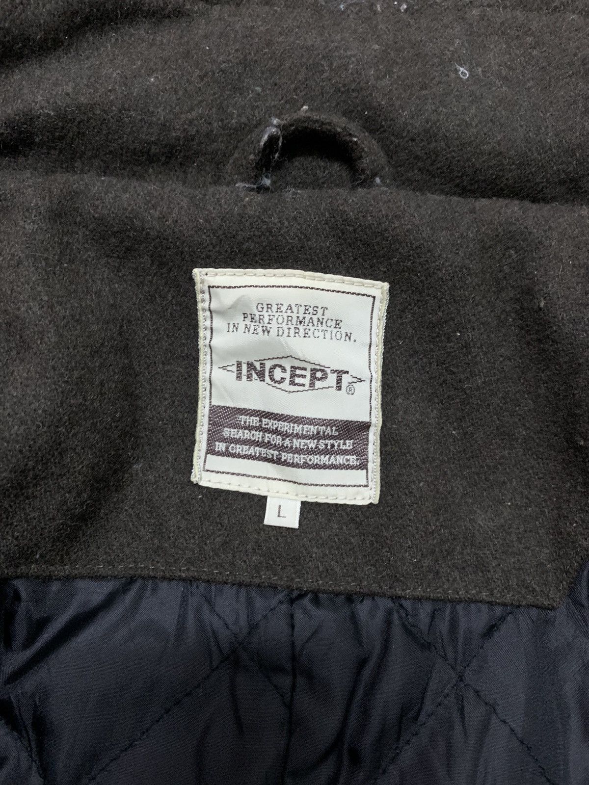 Japanese Brand × Vintage Vintage Incept Hoodie Jacket Wool Size US L / EU 52-54 / 3 - 7 Thumbnail