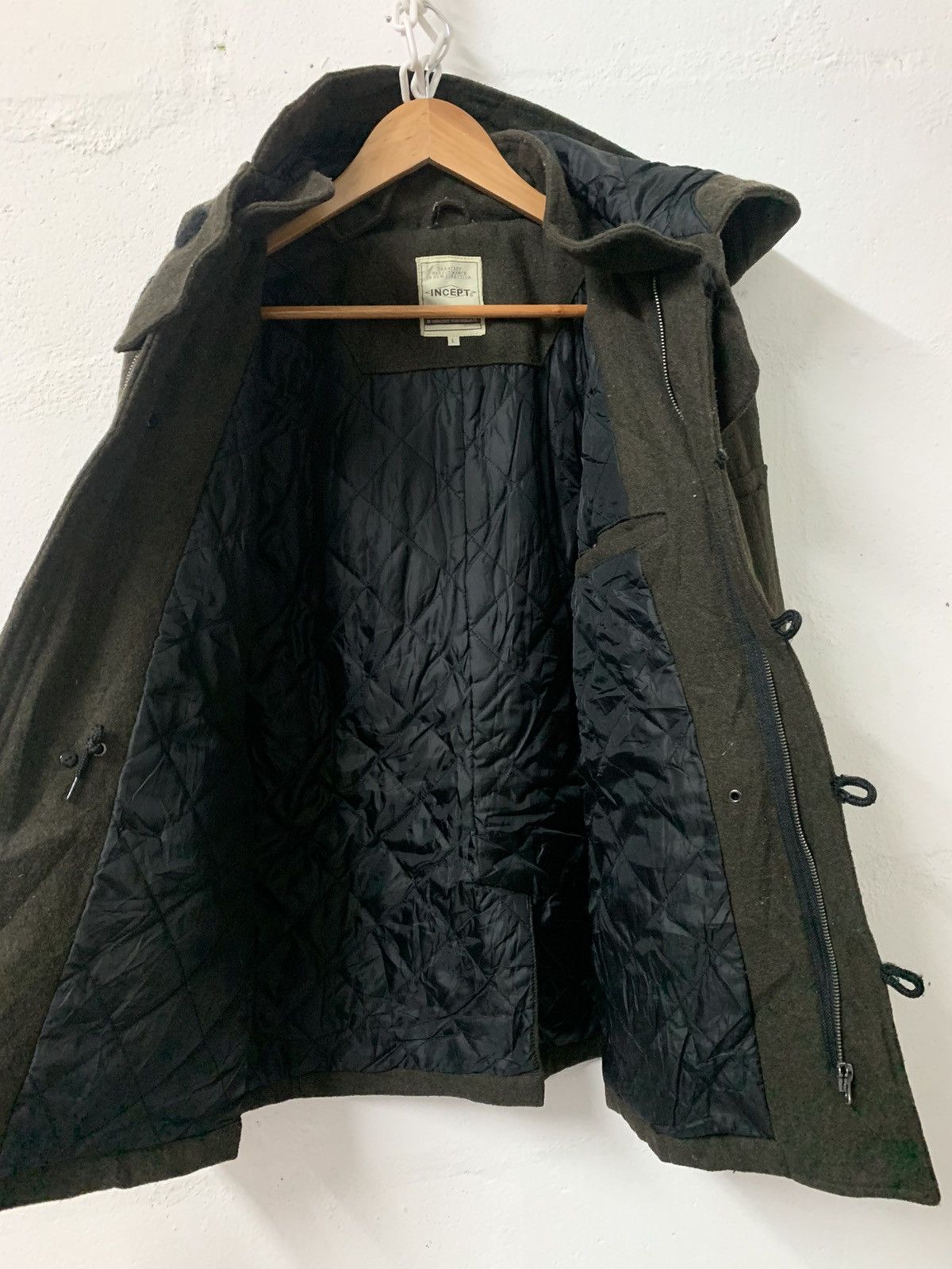 Japanese Brand × Vintage Vintage Incept Hoodie Jacket Wool Size US L / EU 52-54 / 3 - 6 Thumbnail