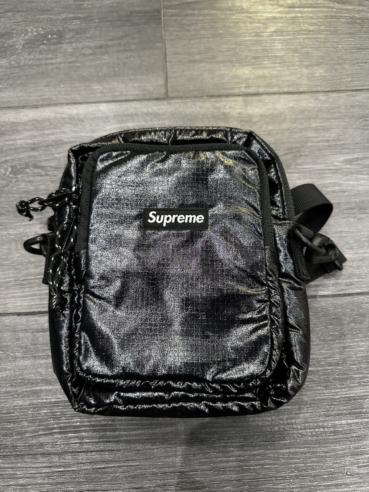 Supreme Fw 17 Black Shoulder Bag Grailed