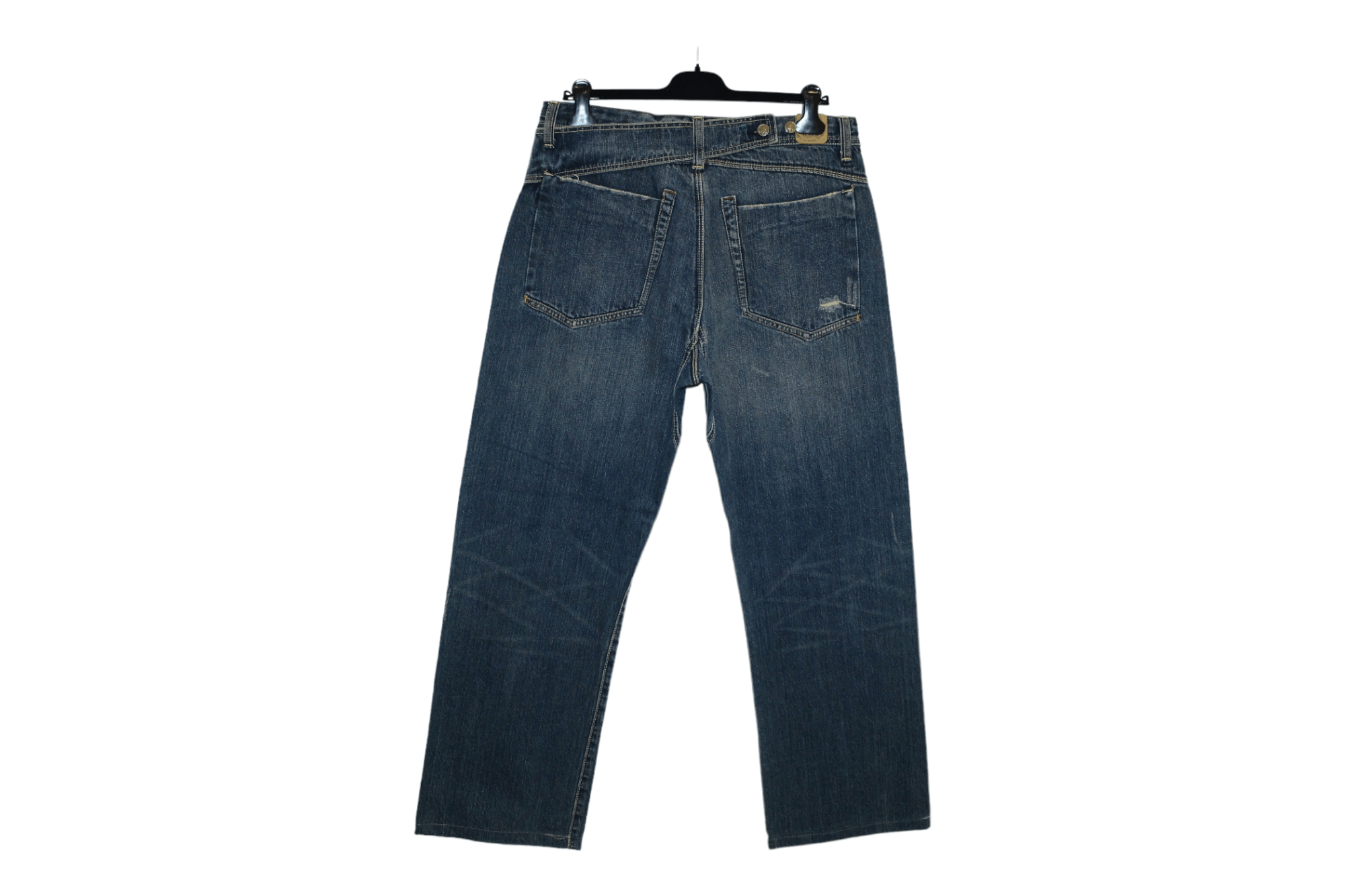 Japanese Brand Vtg🔥Ben Sherman Dirty Wash Faded Japan Selvedge baggy jeans Size US 34 / EU 50 - 14 Thumbnail