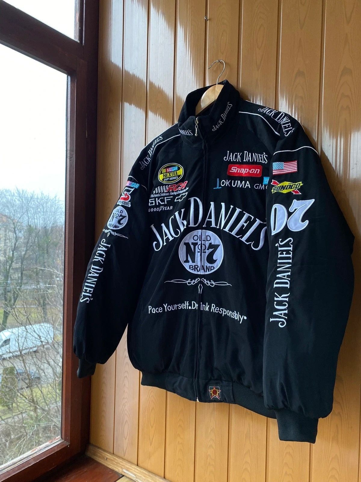 Vintage NASCAR Jack Daniels RCR Racing Jacket