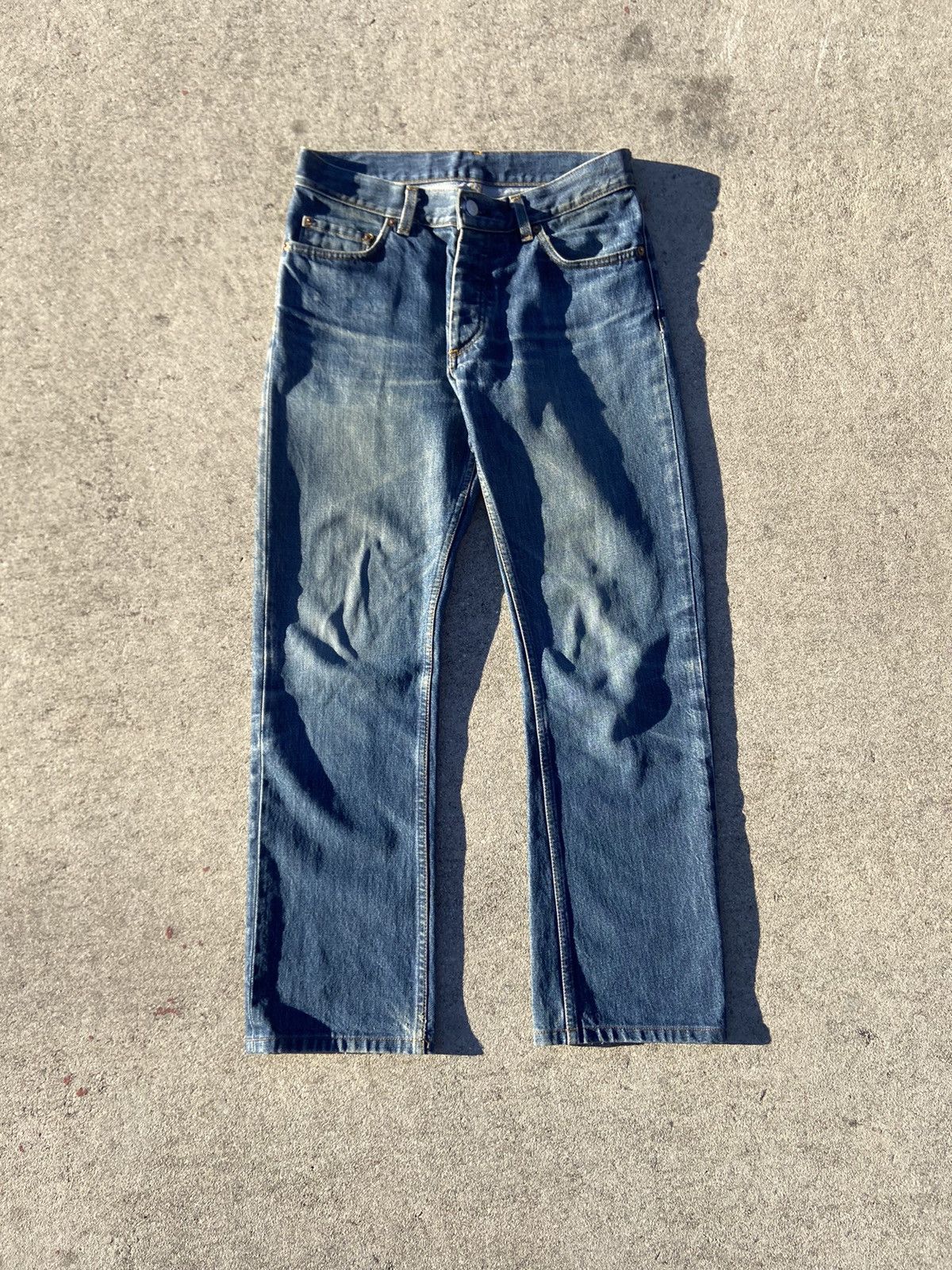 Helmut Lang 1998 Faded Denim