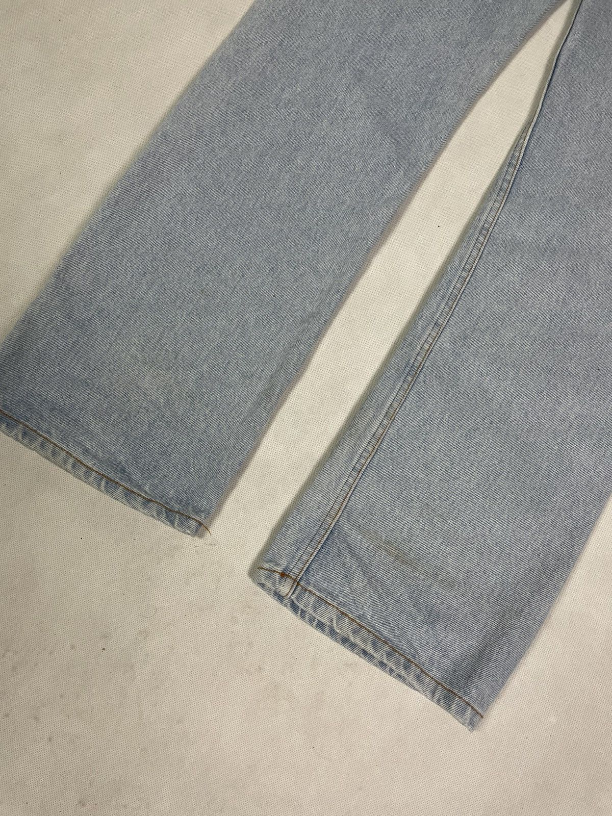 Levi's × Levi's Vintage Clothing × Vintage Vintage 90s Levis 501 Light Washed Denim Faded Jeans Size US 33 - 7 Thumbnail