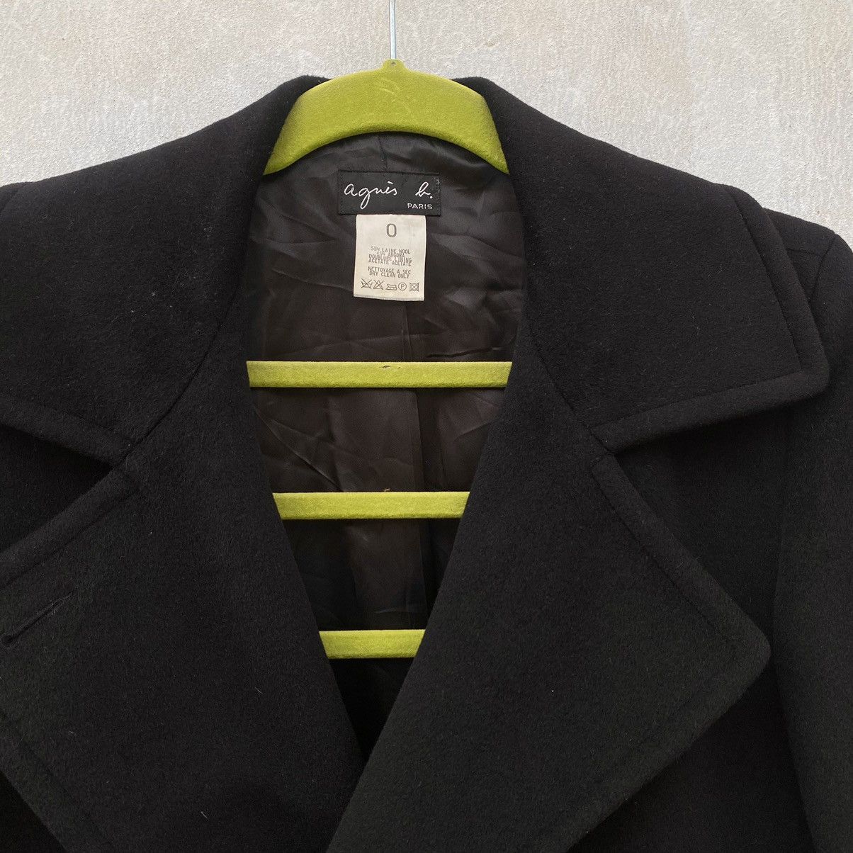 agnes b. Soft Wool Winter Trech Coat By Agnes B Size US M / EU 48-50 / 2 - 3 Thumbnail
