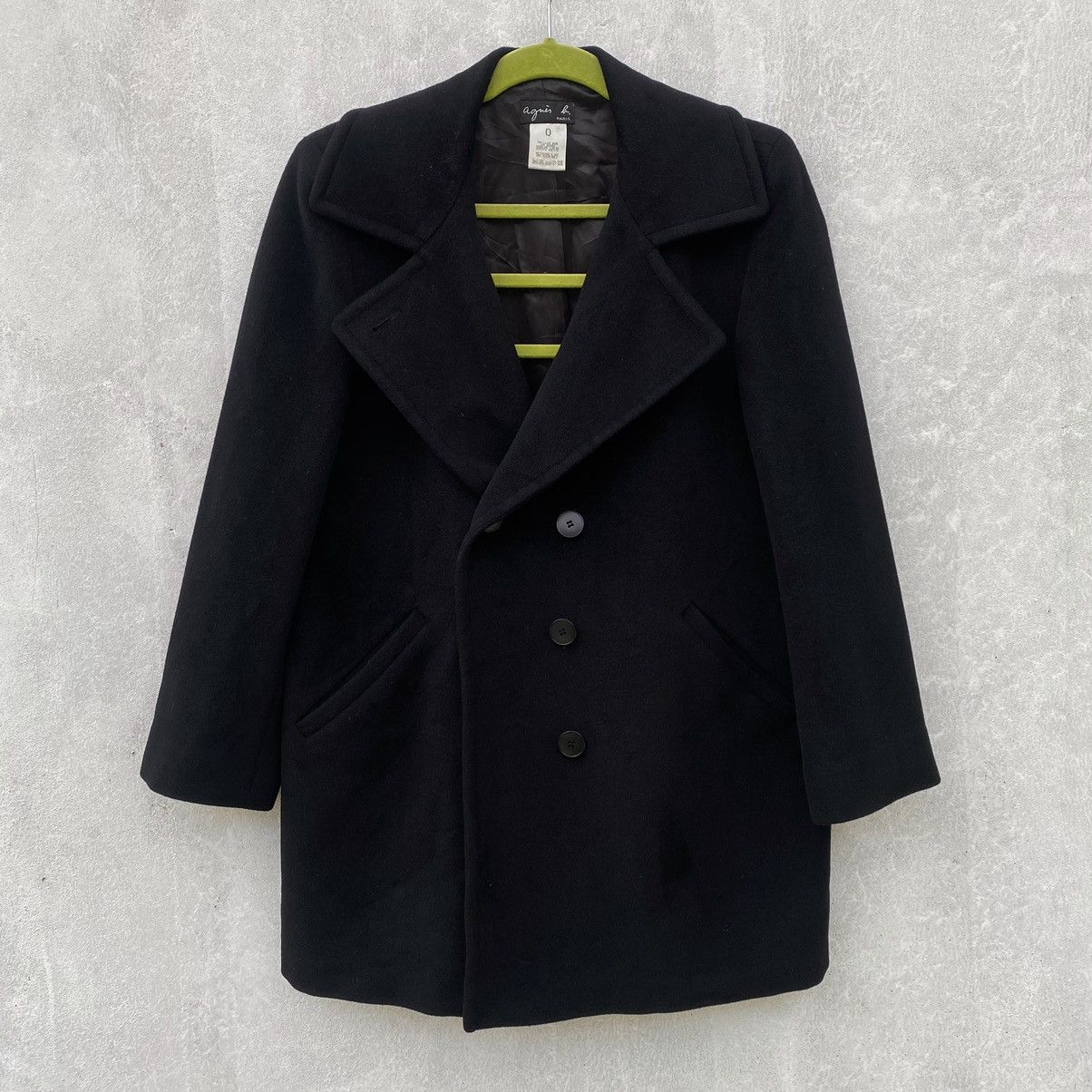 agnes b. Soft Wool Winter Trech Coat By Agnes B Size US M / EU 48-50 / 2 - 1 Thumbnail
