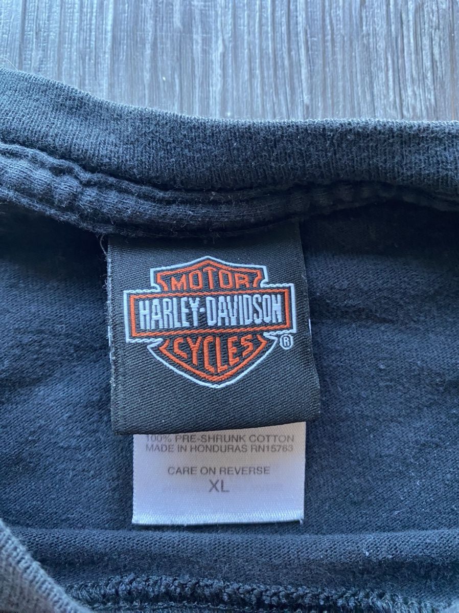 Harley Davidson Vintage Harley Davidson Pocket Tee T Shirt Size US L / EU 52-54 / 3 - 6 Thumbnail
