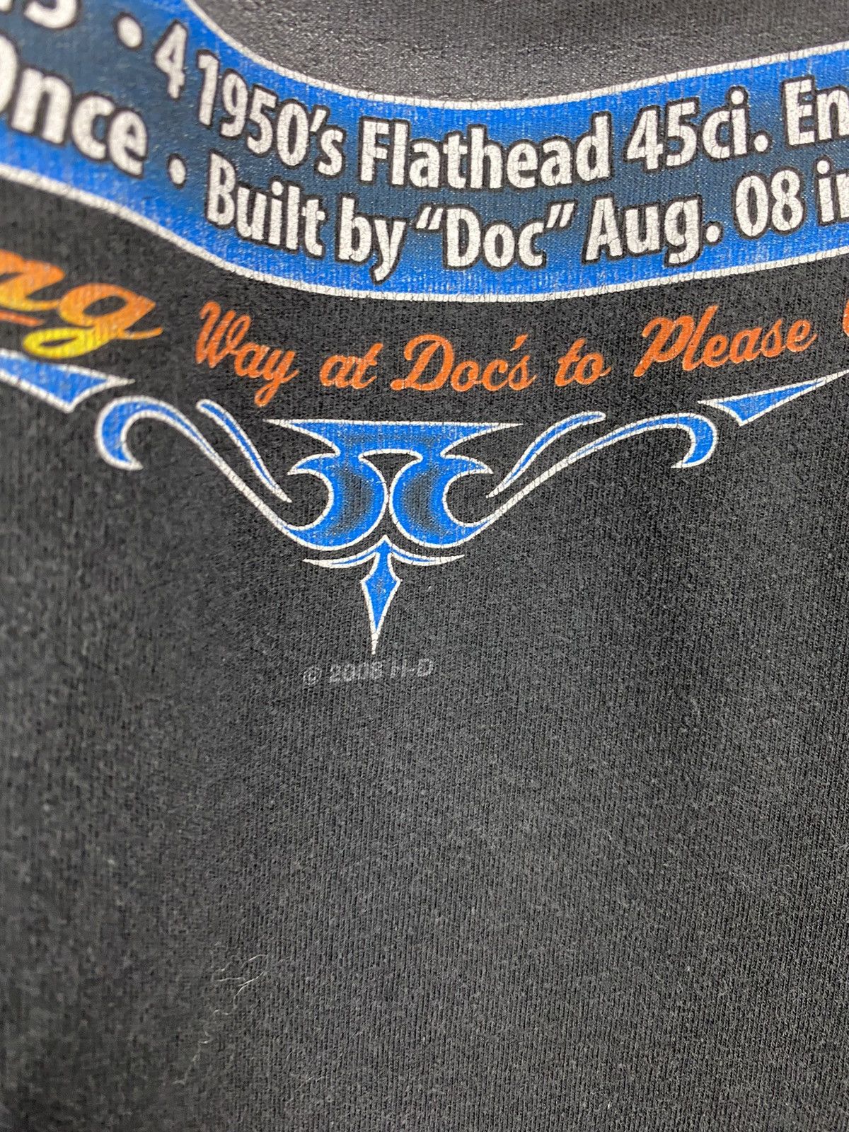 Harley Davidson Vintage Harley Davidson Pocket Tee T Shirt Size US L / EU 52-54 / 3 - 3 Thumbnail