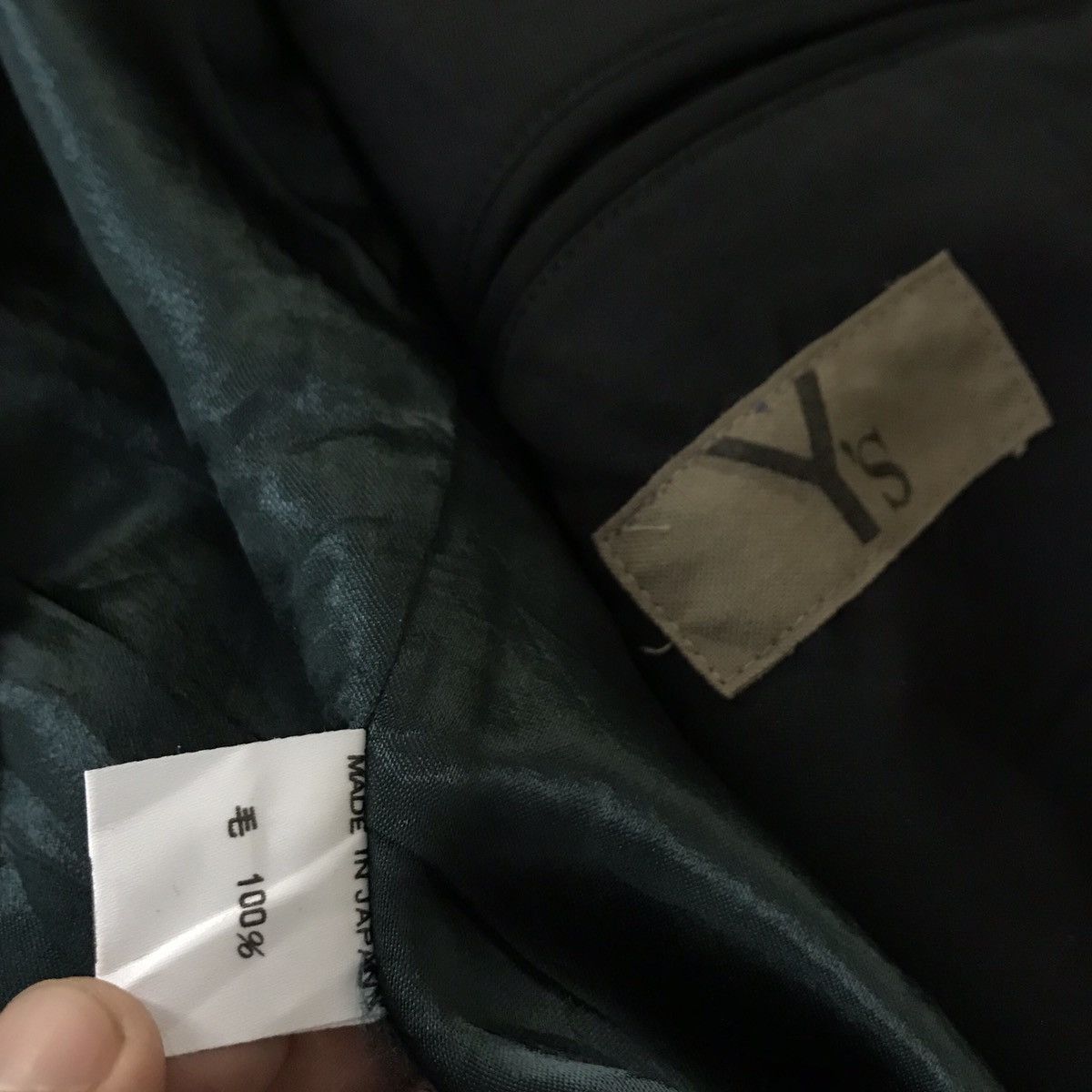 Yohji Yamamoto Ys By Yohji Yamamoto black Blazer coat Jacket Size US M / EU 48-50 / 2 - 7 Thumbnail