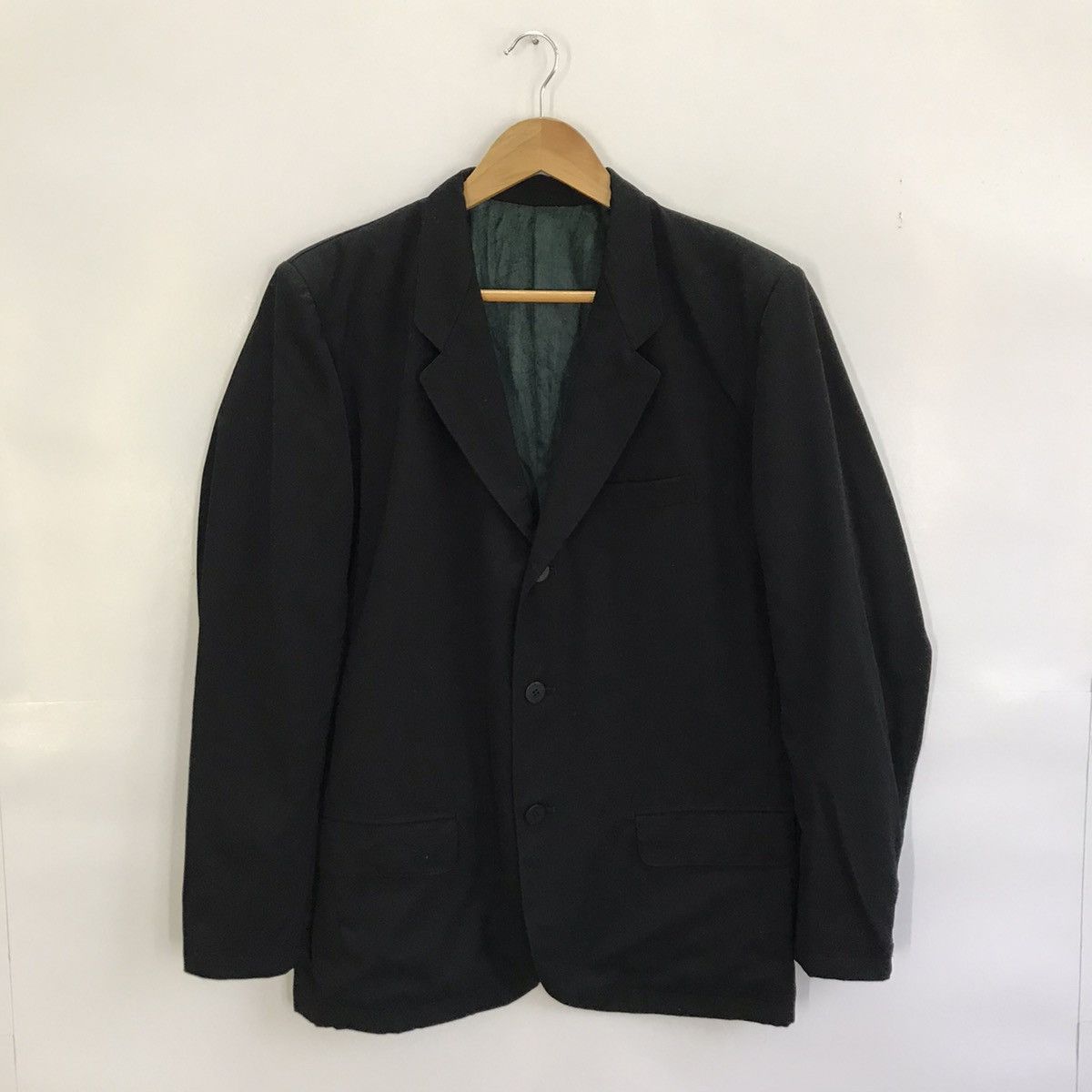 Yohji Yamamoto Ys By Yohji Yamamoto black Blazer coat Jacket Size US M / EU 48-50 / 2 - 1 Thumbnail