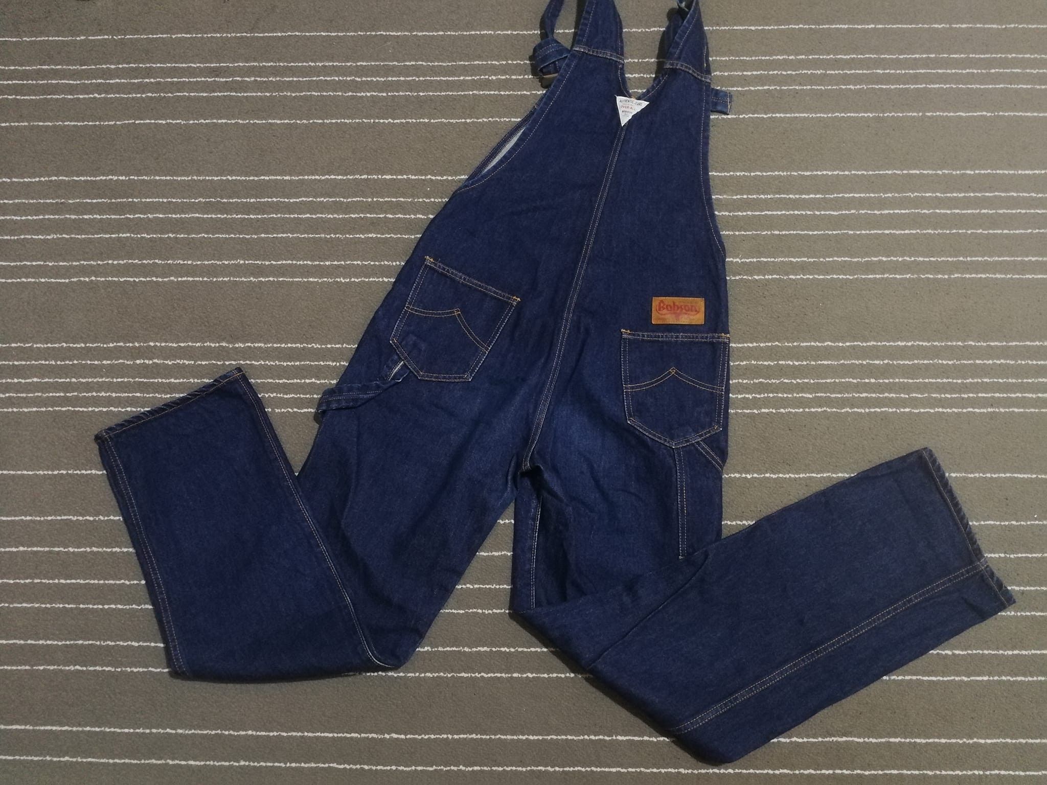 BOBSON DENIM overall W28-34 CODE B6579