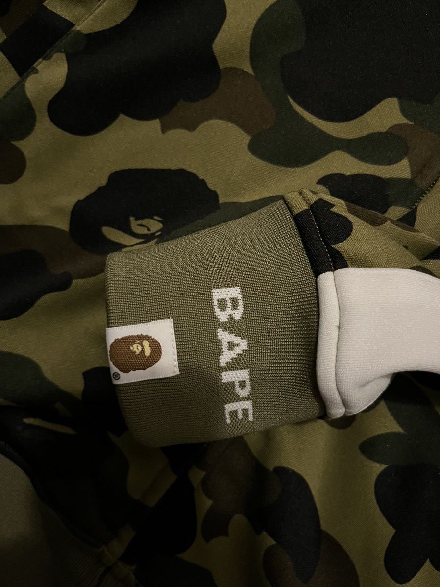 Bape 1st Camo Jersey Full Zip Hoodie Size US XL / EU 56 / 4 - 4 Thumbnail