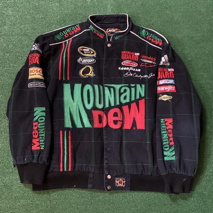 Vintage Vintage Mountain Dew Nascar Racing Jacket | Grailed