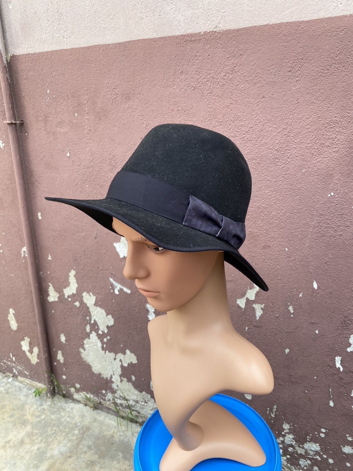 image of Ca4La Exclusive Wide Brim Hat in Black, Women's