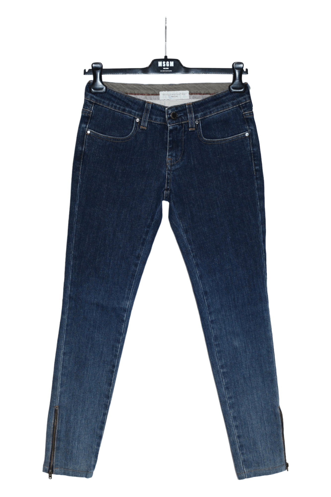 Stella McCartney Stella McCartney Skinny fit gradient denim zip jeans Size 26" / US 2 / IT 38 - 14 Thumbnail