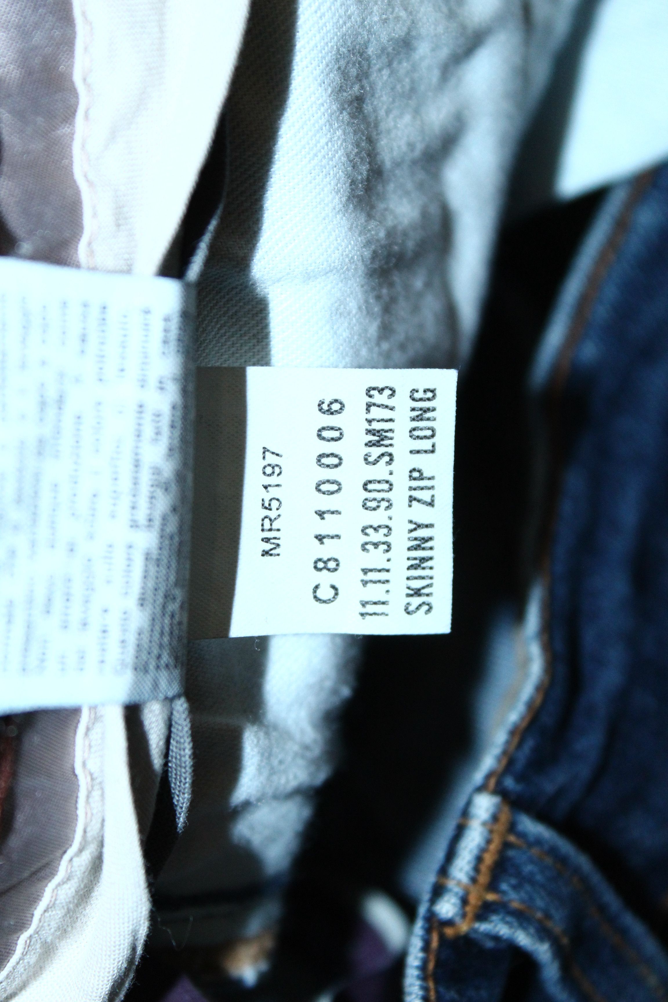 Stella McCartney Stella McCartney Skinny fit gradient denim zip jeans Size 26" / US 2 / IT 38 - 13 Thumbnail