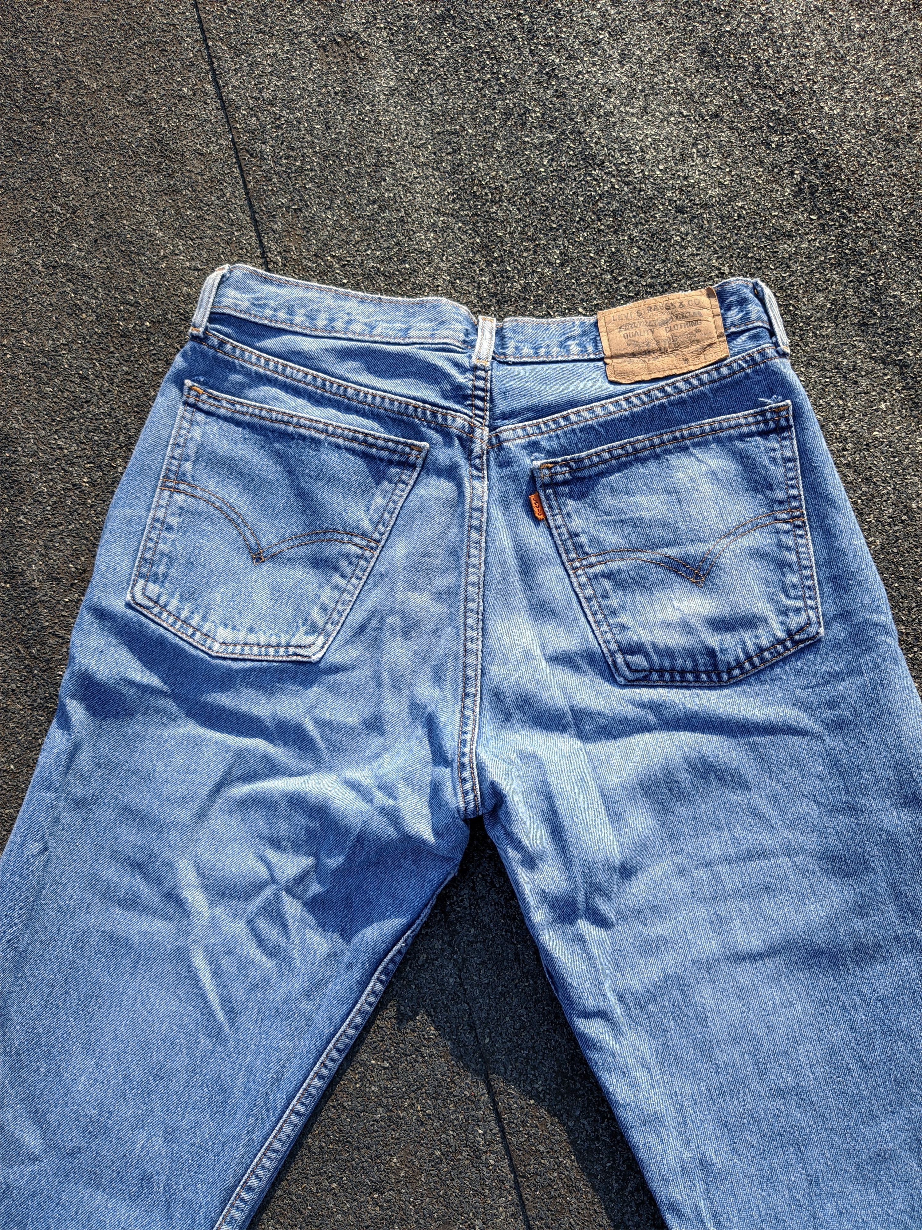 Levi's × Levi's Vintage Clothing × Vintage Vintage Levi's 615 Orange Tab Light Washed Denim Pant Size US 33 - 5 Thumbnail