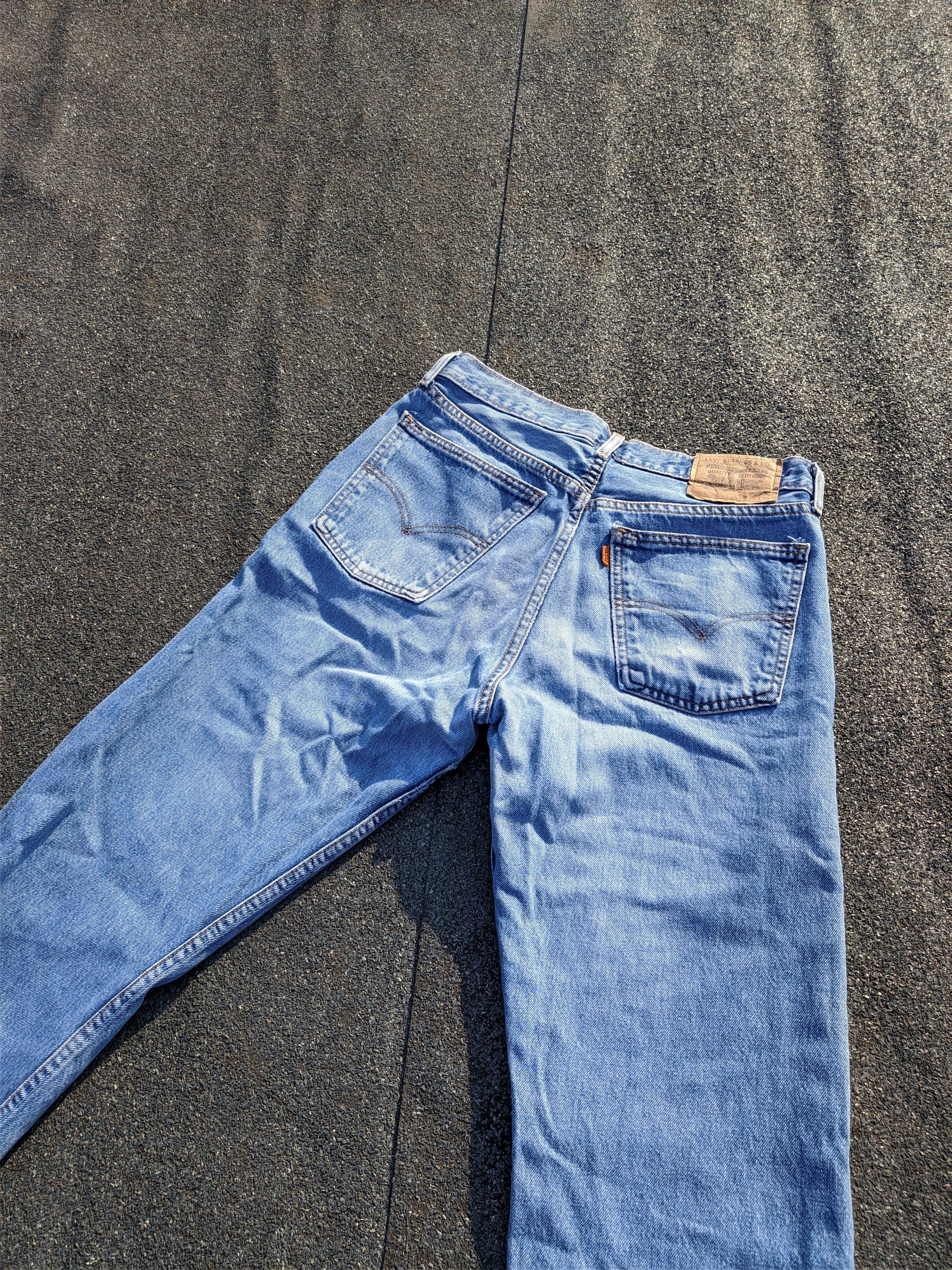 Levi's × Levi's Vintage Clothing × Vintage Vintage Levi's 615 Orange Tab Light Washed Denim Pant Size US 33 - 4 Thumbnail