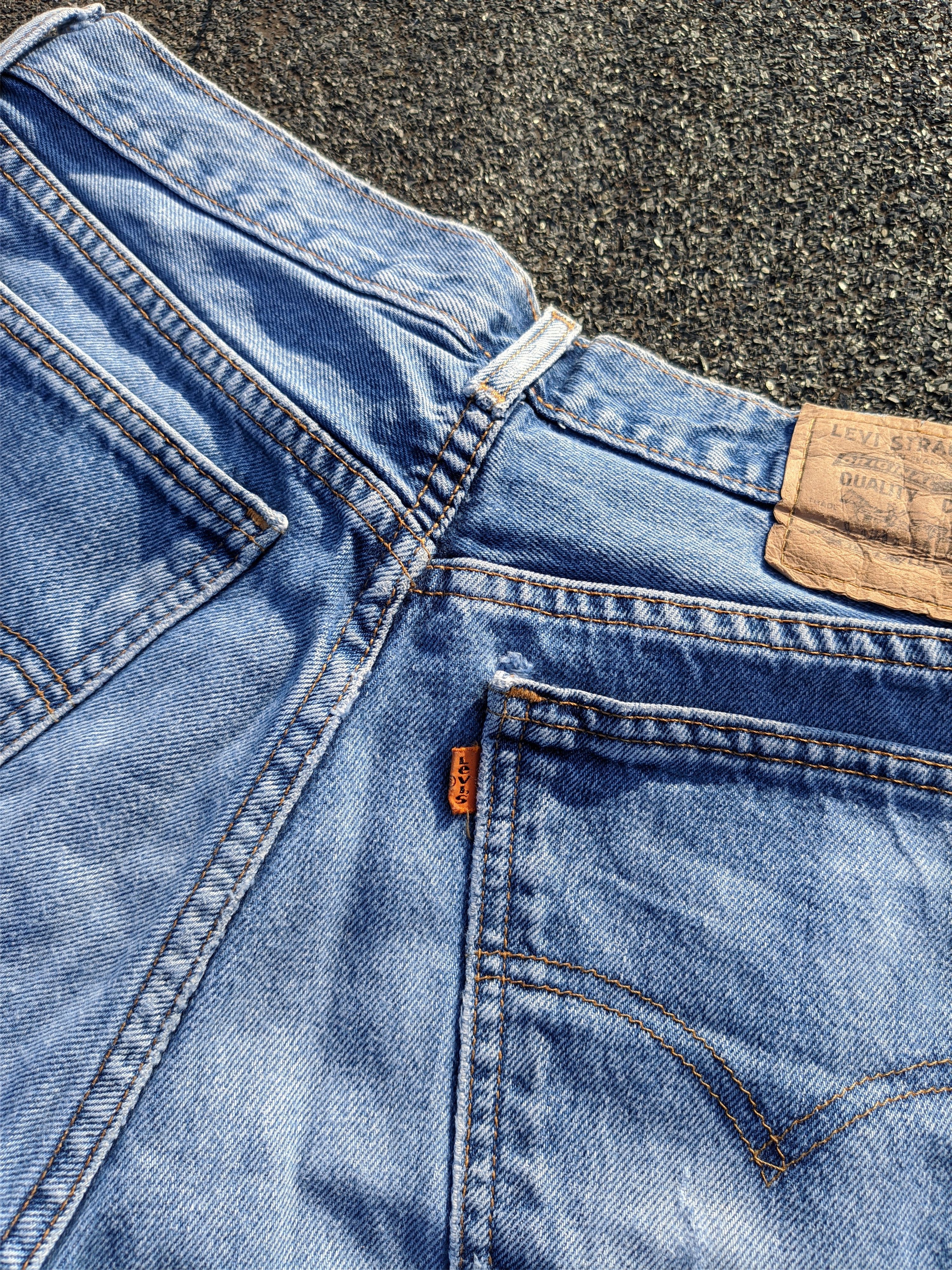 Levi's × Levi's Vintage Clothing × Vintage Vintage Levi's 615 Orange Tab Light Washed Denim Pant Size US 33 - 6 Thumbnail