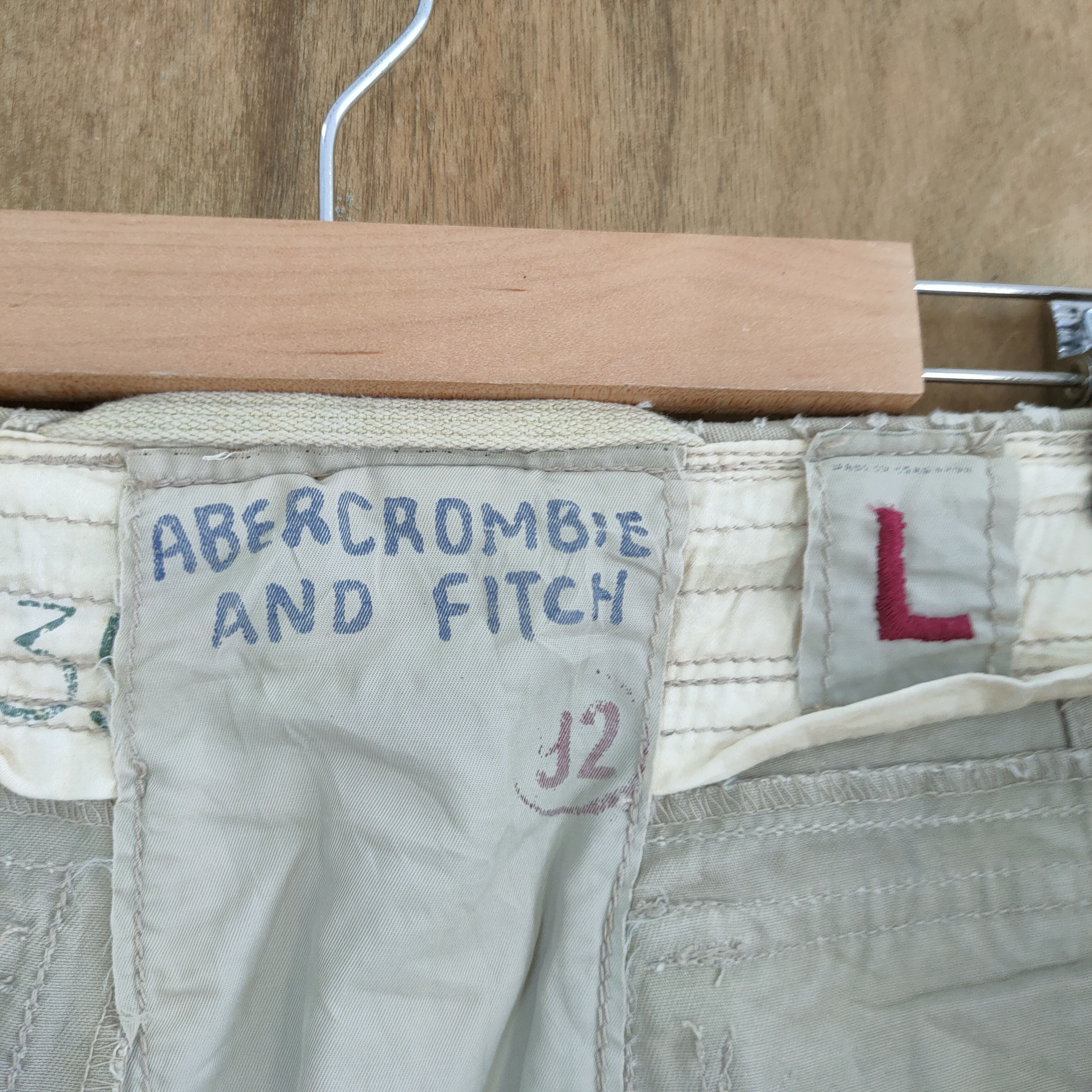 Abercrombie & Fitch VINTAGE ABERCROMBIE & FITCH CARGO PANTS Size US 34 / EU 50 - 18 Thumbnail