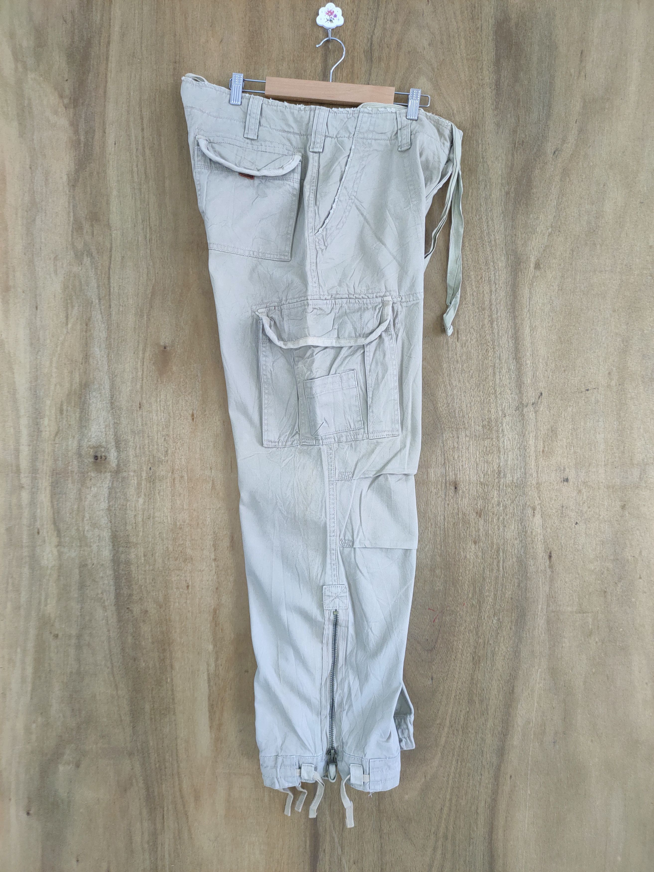 Abercrombie & Fitch VINTAGE ABERCROMBIE & FITCH CARGO PANTS Size US 34 / EU 50 - 15 Thumbnail