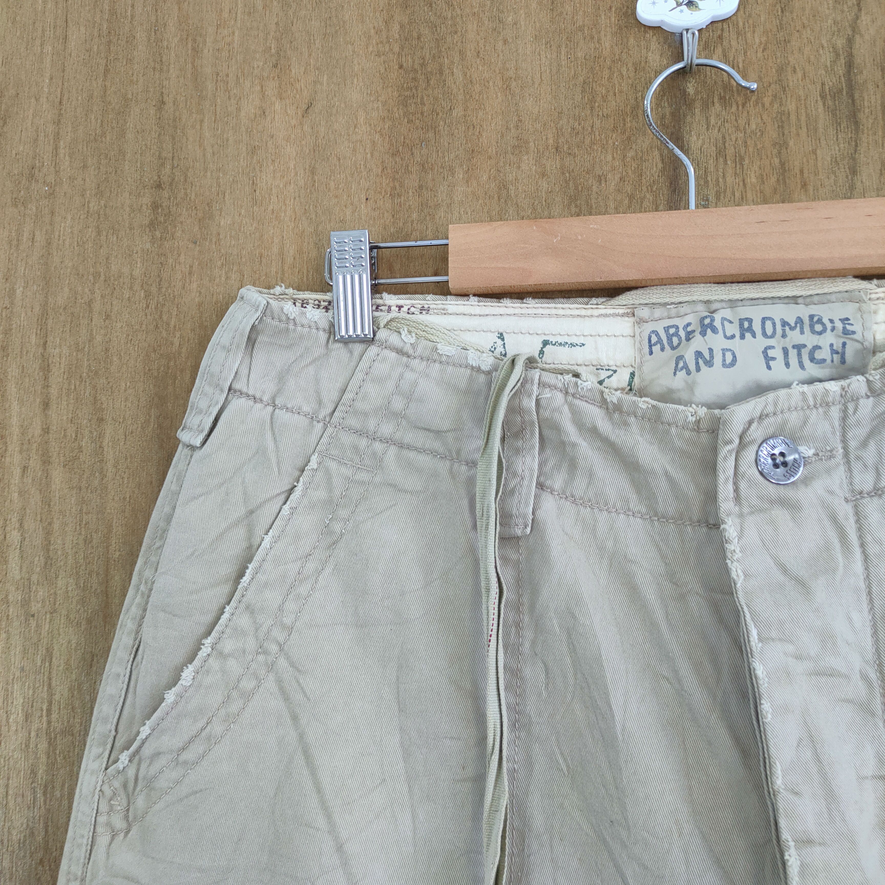 Abercrombie & Fitch VINTAGE ABERCROMBIE & FITCH CARGO PANTS Size US 34 / EU 50 - 5 Thumbnail