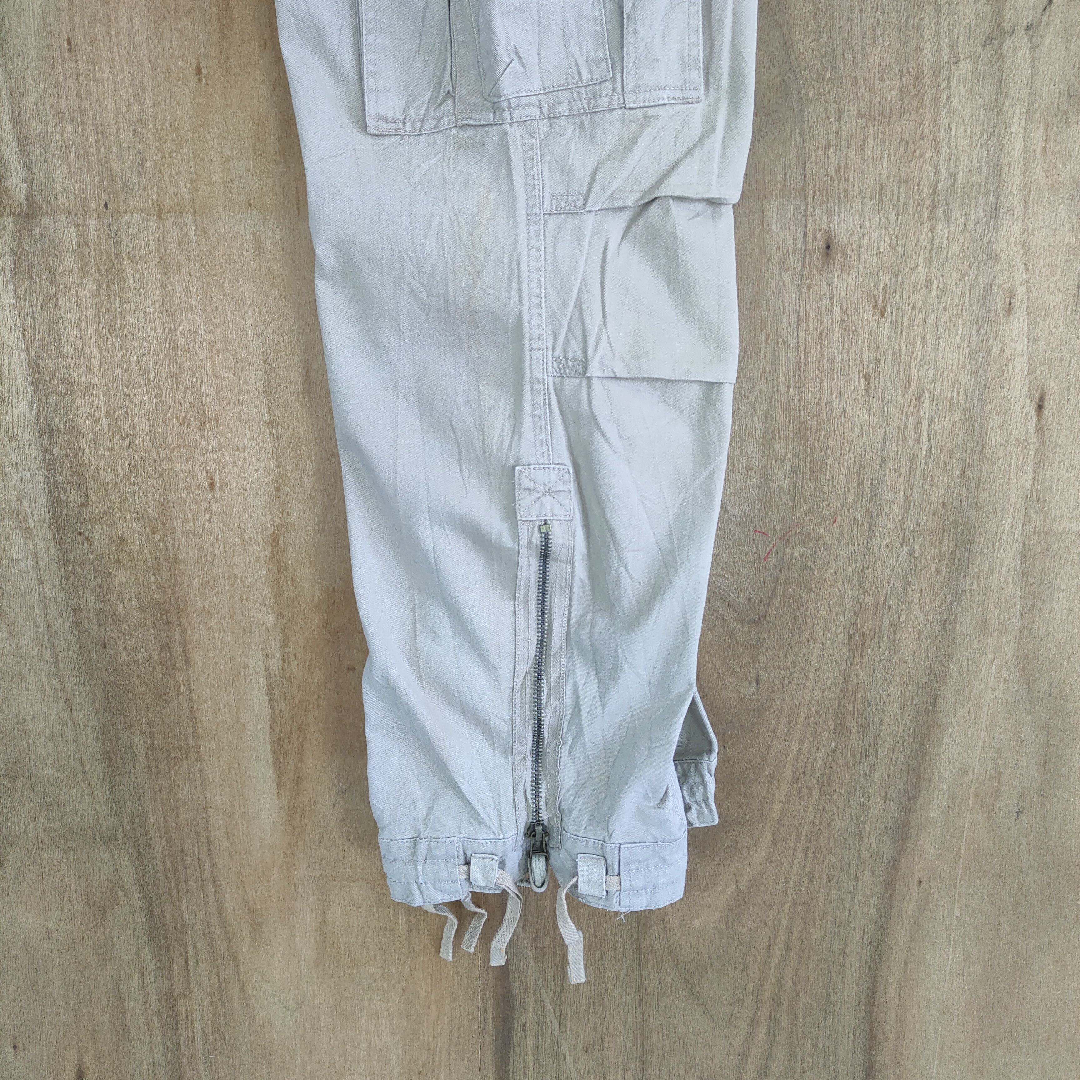 Abercrombie & Fitch VINTAGE ABERCROMBIE & FITCH CARGO PANTS Size US 34 / EU 50 - 17 Thumbnail