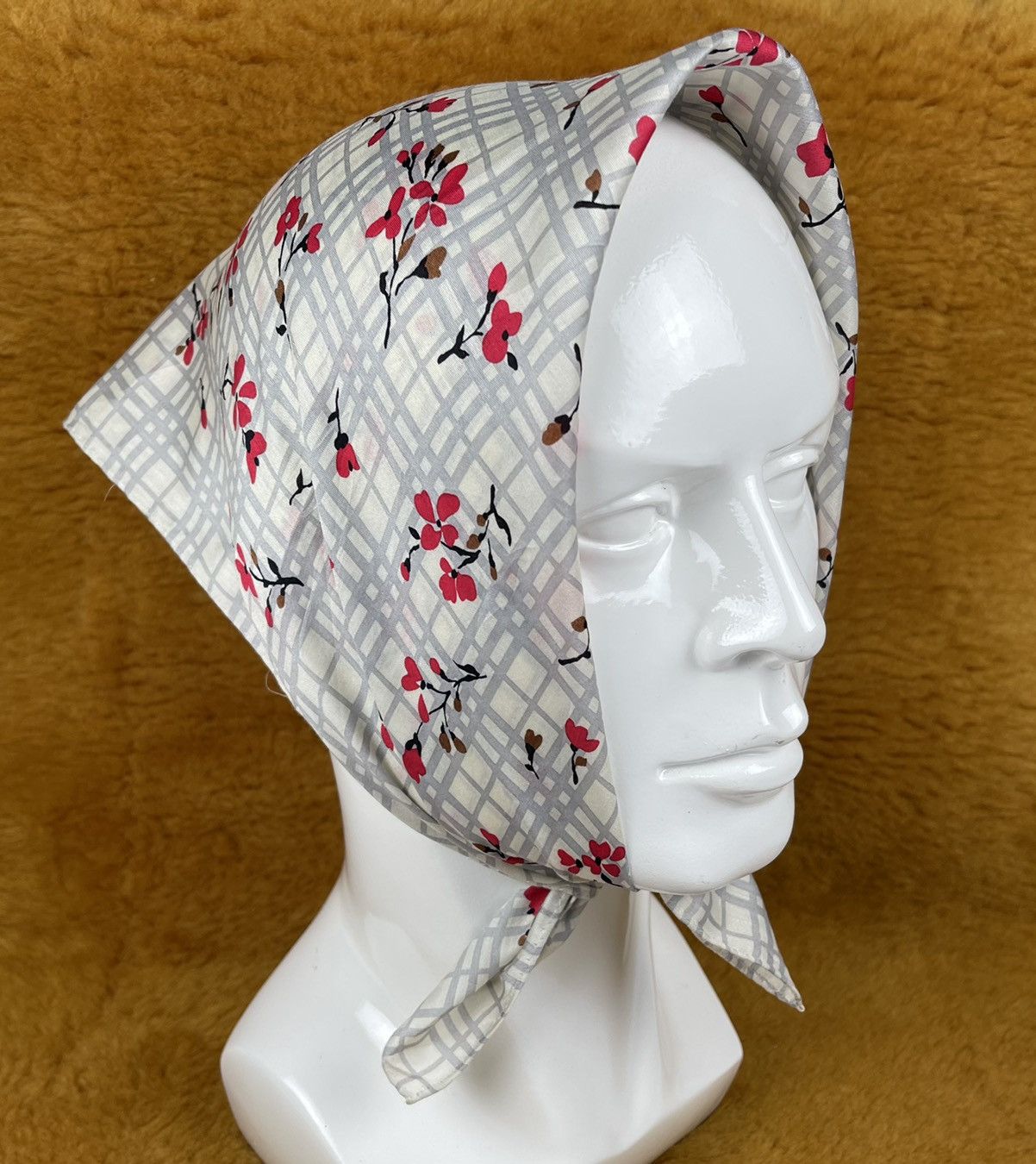 vintage burberry bandana handkerchief neckerchief HC0289