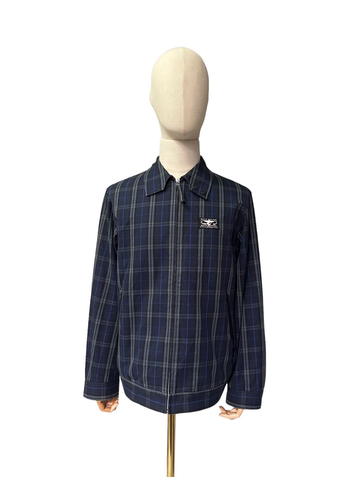 Beauty Beast 00's QUENCH Japan tartan plaid technical jacket Size US L / EU 52-54 / 3 - 10 Thumbnail