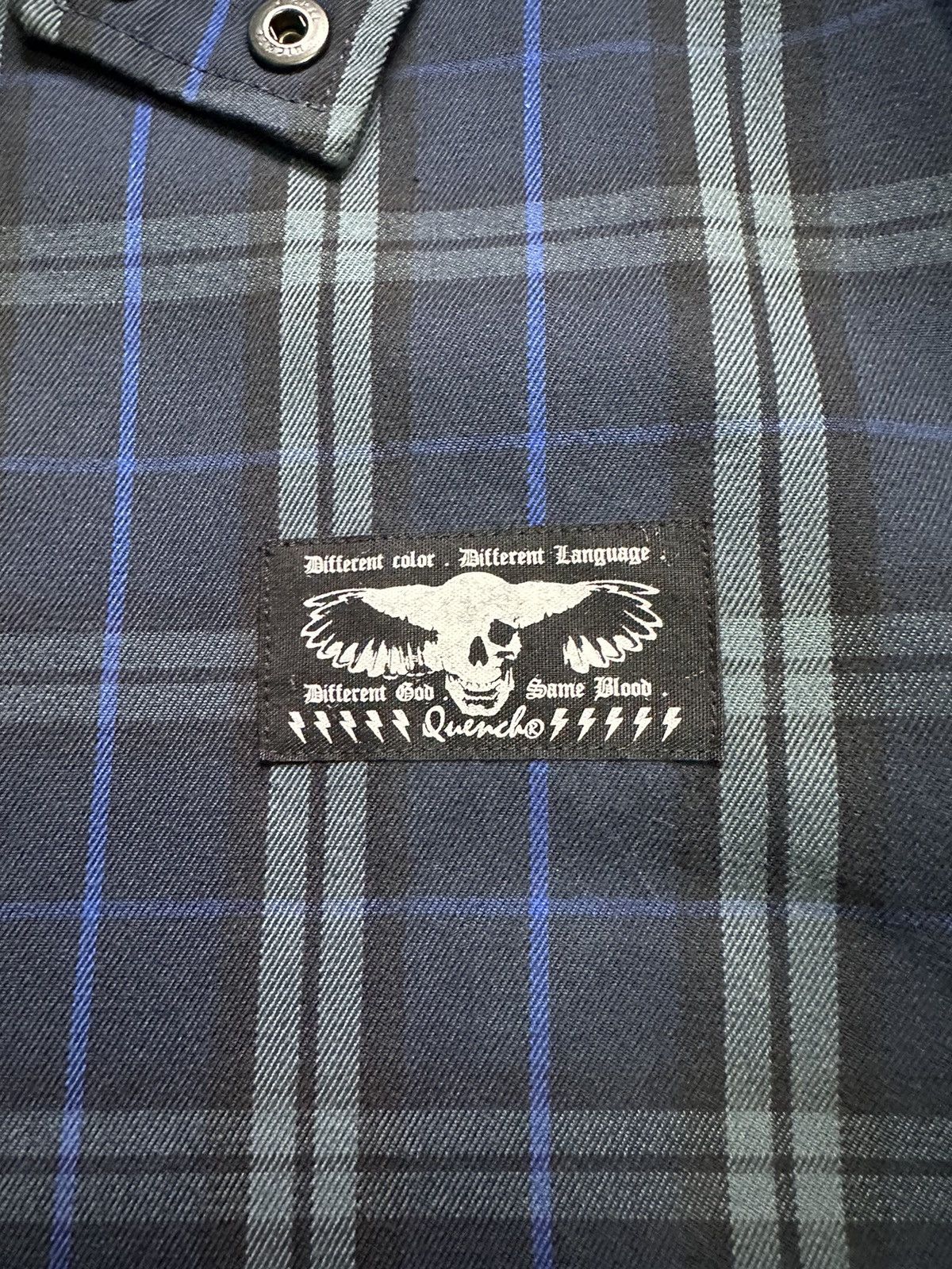 Beauty Beast 00's QUENCH Japan tartan plaid technical jacket Size US L / EU 52-54 / 3 - 16 Thumbnail
