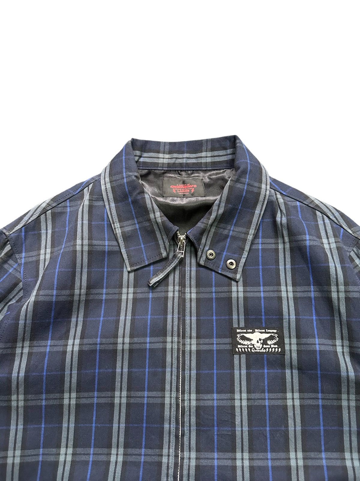 Beauty Beast 00's QUENCH Japan tartan plaid technical jacket Size US L / EU 52-54 / 3 - 5 Thumbnail