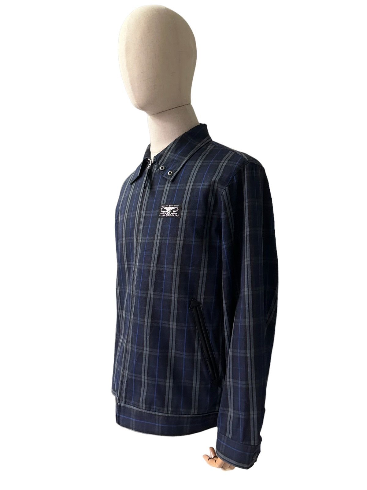 Beauty Beast 00's QUENCH Japan tartan plaid technical jacket Size US L / EU 52-54 / 3 - 11 Thumbnail