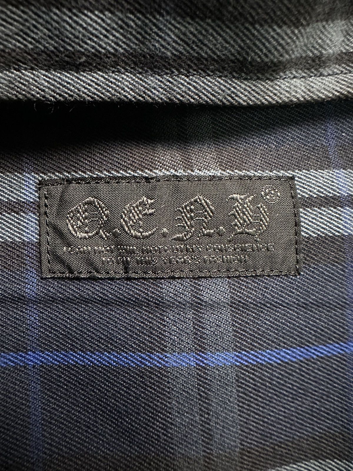 Beauty Beast 00's QUENCH Japan tartan plaid technical jacket Size US L / EU 52-54 / 3 - 17 Thumbnail