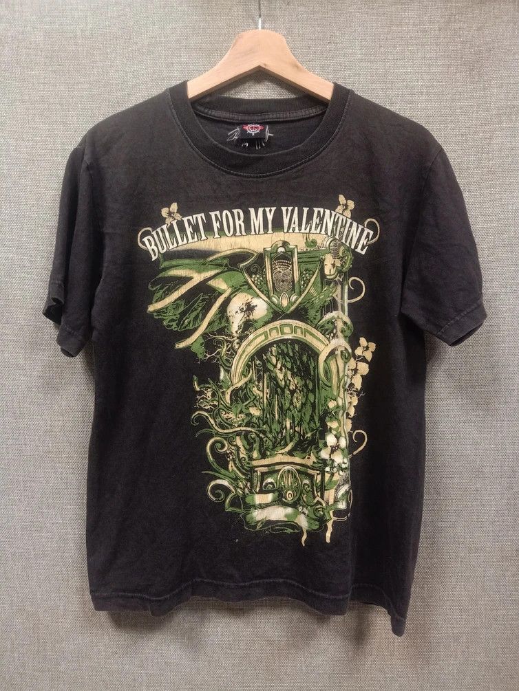 Vintage bootleg t shirt band bullet for my valentine