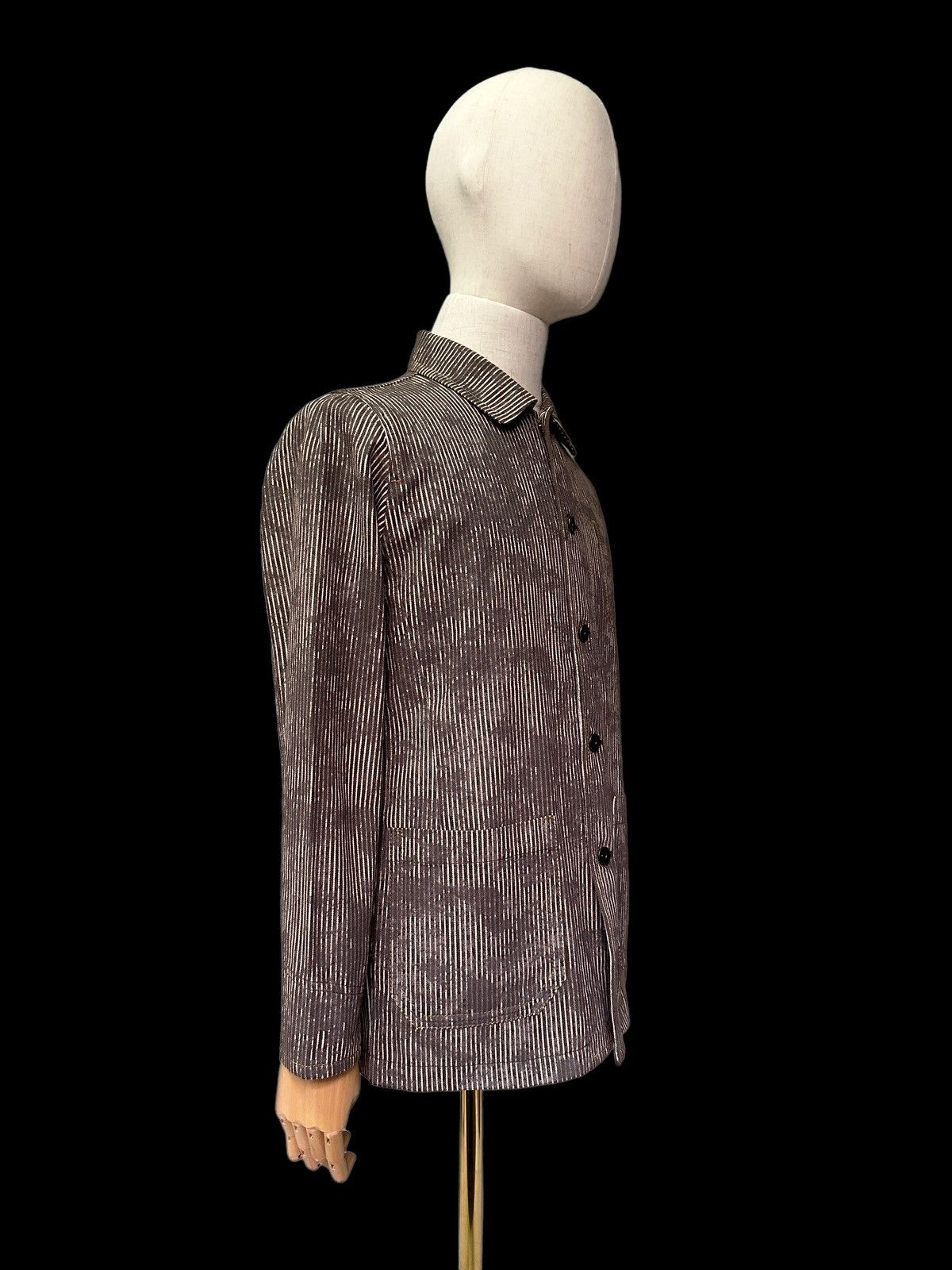 Japanese Brand AW2006 Nationality + Name = Grossbec trompe l’oeil jacket Size US M / EU 48-50 / 2 - 11 Thumbnail