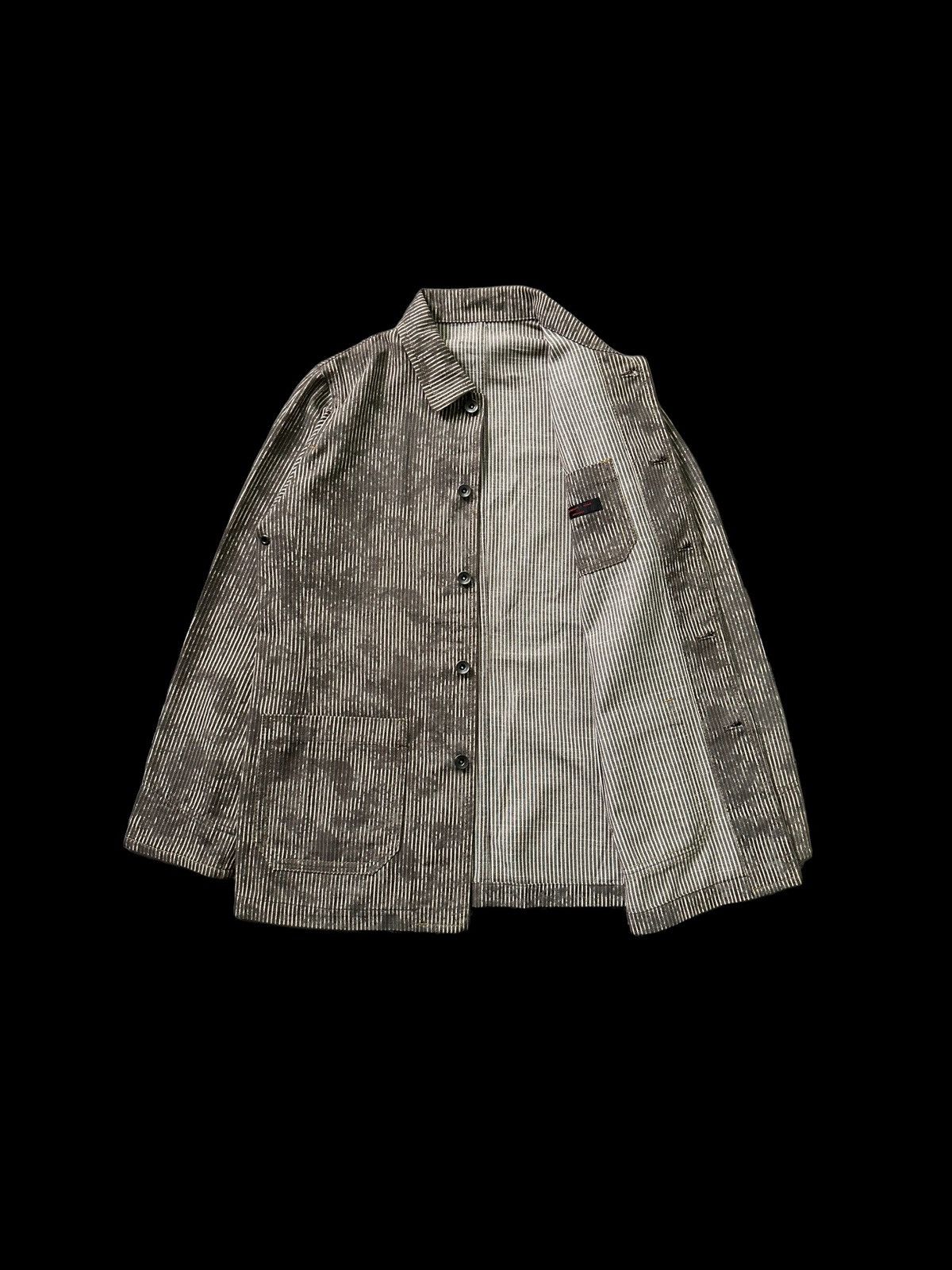 Japanese Brand AW2006 Nationality + Name = Grossbec trompe l’oeil jacket Size US M / EU 48-50 / 2 - 1 Thumbnail