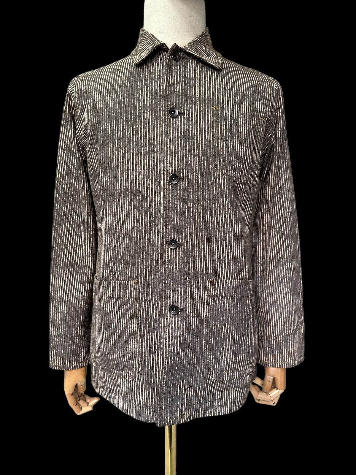 Japanese Brand AW2006 Nationality + Name = Grossbec trompe l’oeil jacket Size US M / EU 48-50 / 2 - 9 Thumbnail