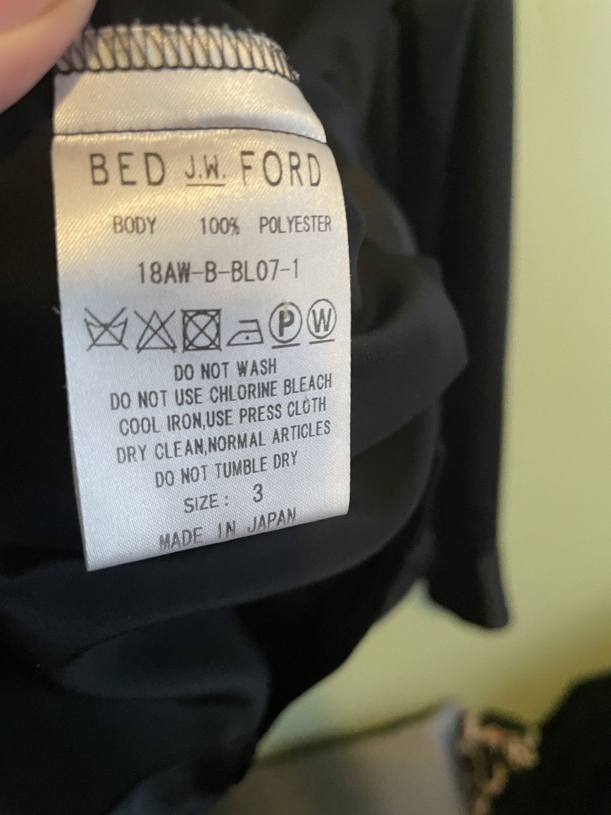 Bed j.w. Ford Shawl collar satin shirt Size US L / EU 52-54 / 3 - 5 Thumbnail