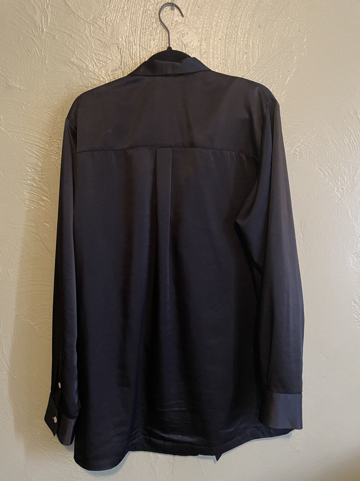 Bed j.w. Ford Shawl collar satin shirt Size US L / EU 52-54 / 3 - 4 Thumbnail