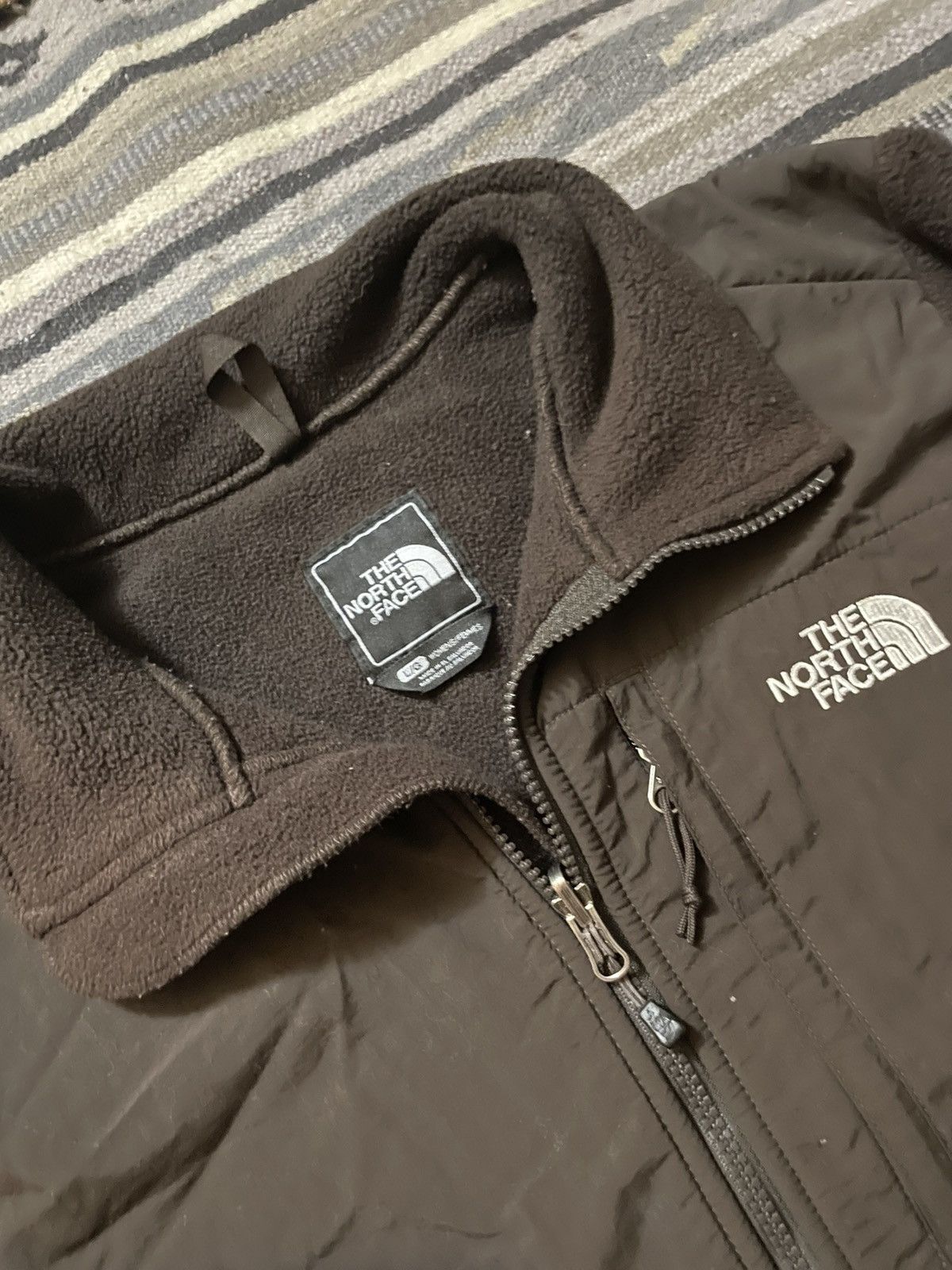 The North Face × Vintage Vintage The North Face fleece Zip up Size US M / EU 48-50 / 2 - 2 Thumbnail