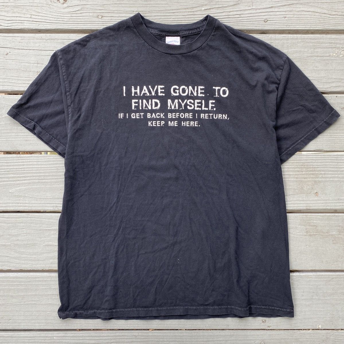 Other Vintage Y2K Funny Humor Word T-Shirt Size US XL / EU 56 / 4 - 2 Thumbnail