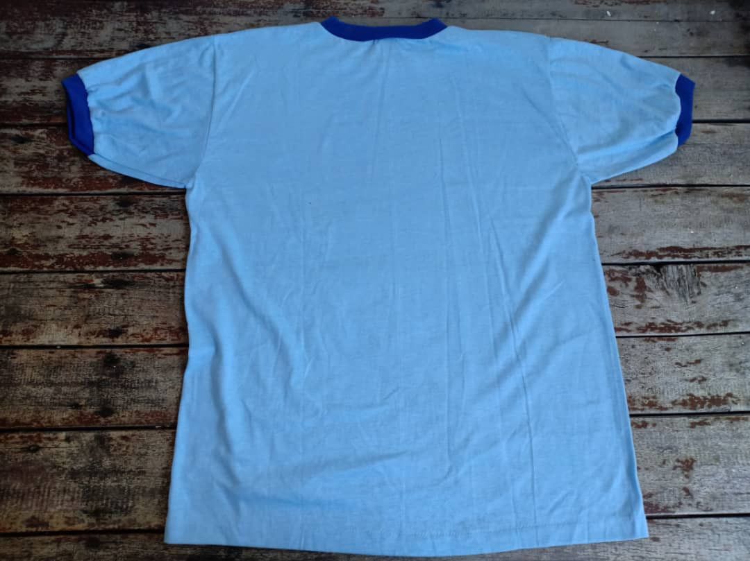Vintage Vintage 80s Boy Scout Tshirt BSA Ringer Size US L / EU 52-54 / 3 - 3 Thumbnail