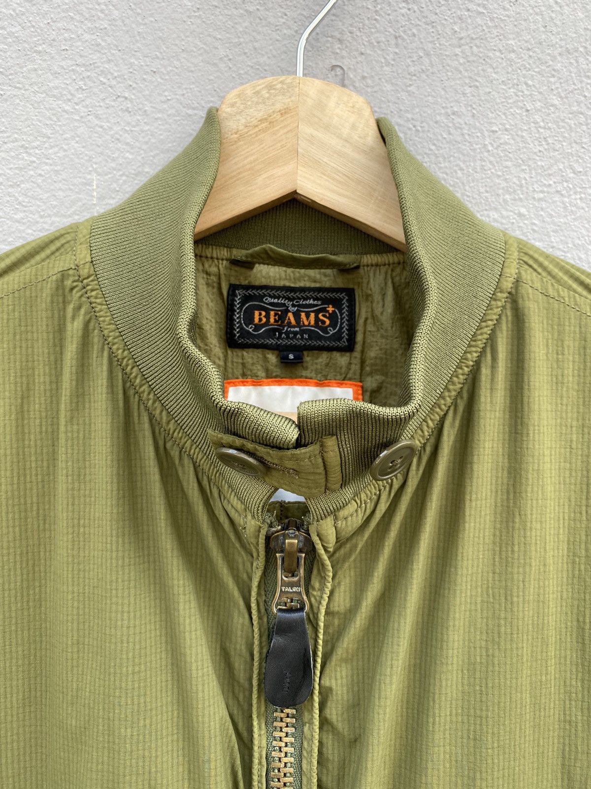 Beams Plus Beams Plus WEP Olive Green Multipockets Bomber Jacket Size US M / EU 48-50 / 2 - 18 Thumbnail