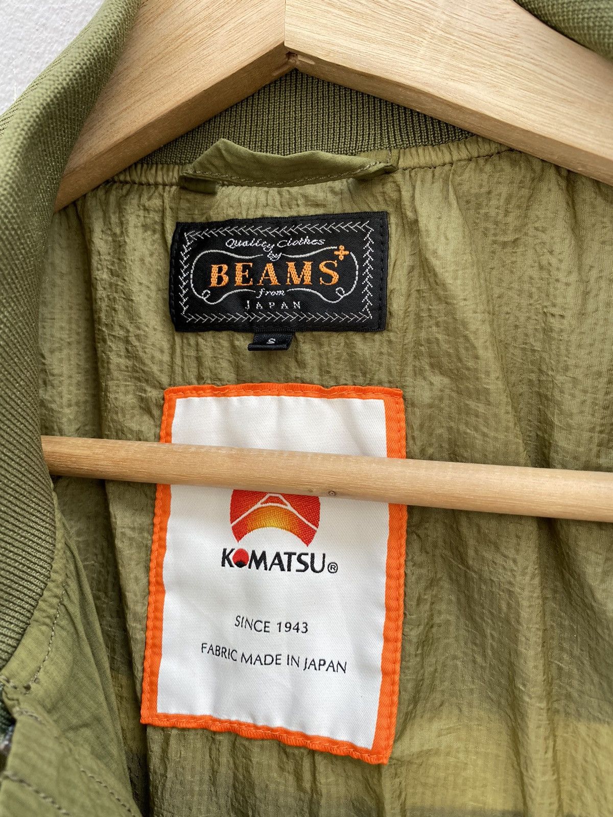 Beams Plus Beams Plus WEP Olive Green Multipockets Bomber Jacket Size US M / EU 48-50 / 2 - 6 Thumbnail