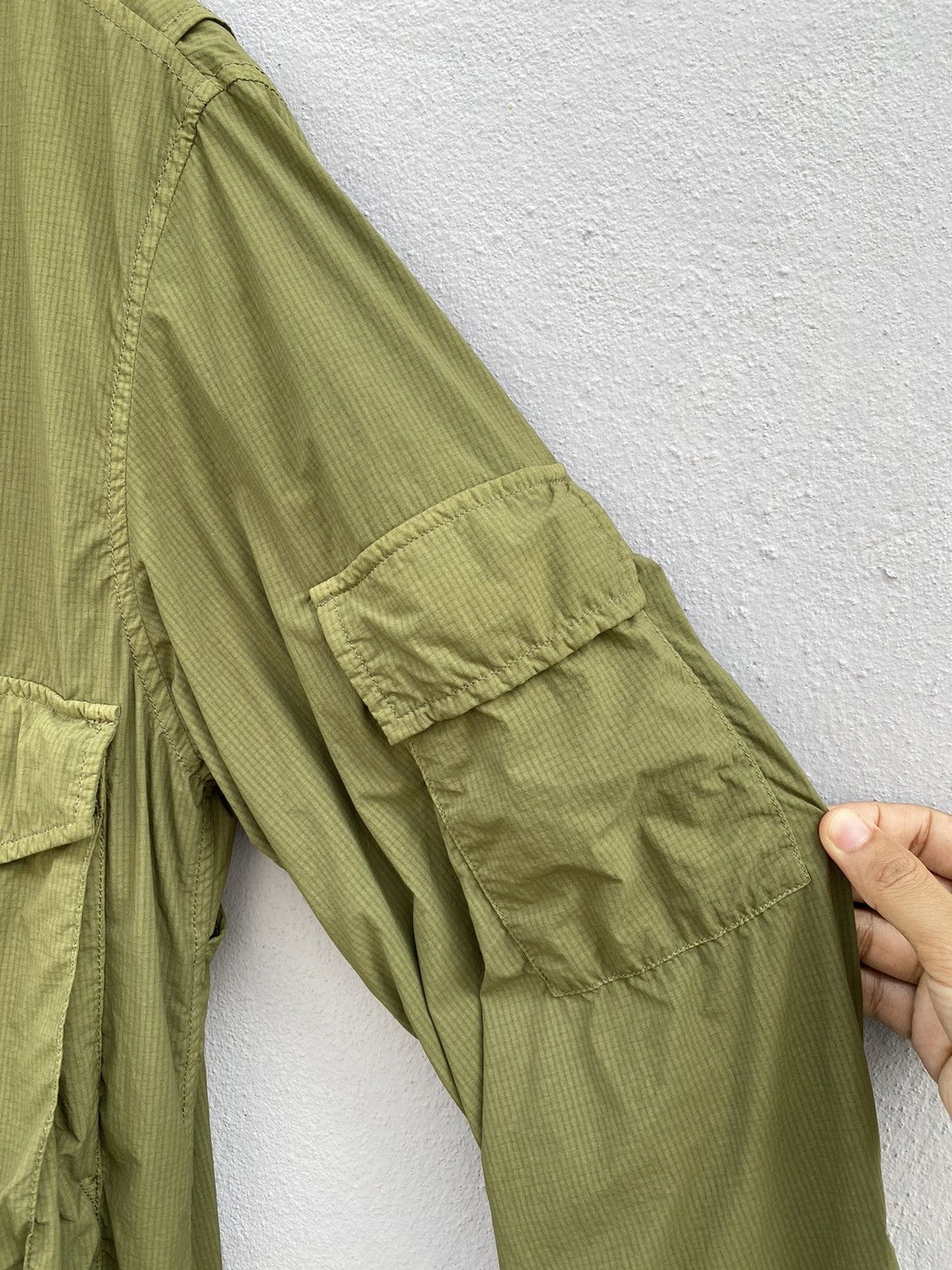 Beams Plus Beams Plus WEP Olive Green Multipockets Bomber Jacket Size US M / EU 48-50 / 2 - 12 Thumbnail