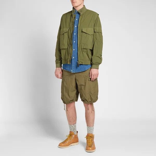 Beams Plus Beams Plus WEP Olive Green Multipockets Bomber Jacket Size US M / EU 48-50 / 2 - 1 Thumbnail