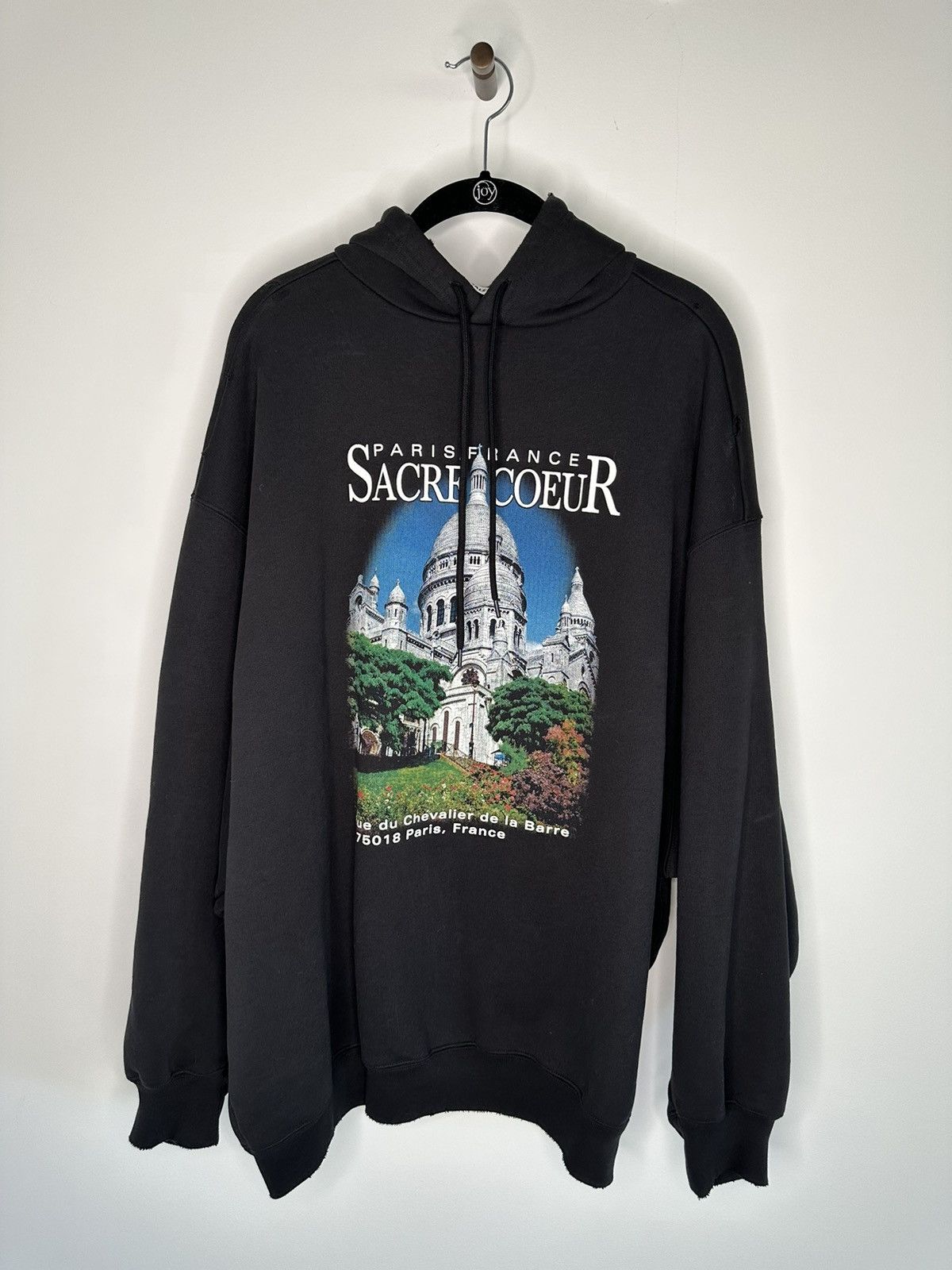 Balenciaga Sacre Coeur Long-sleeve T-shirt in Black for Men